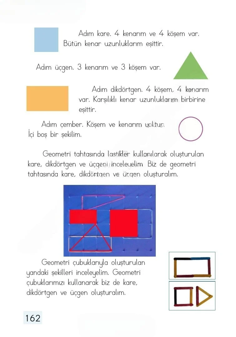 1. Sınıf Matematik Ders Kitabı Cevapları Dizin Yayıncılık Sayfa 162 Çözüm Görseli
