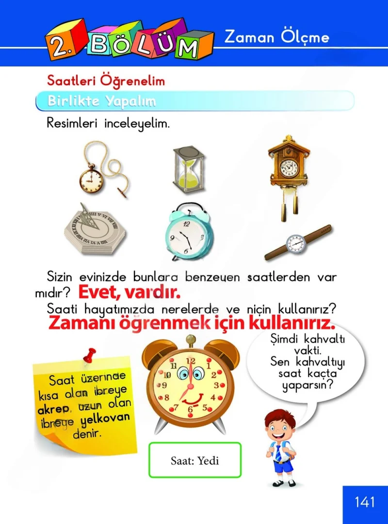 1. Sınıf Matematik Ders Kitabı Cevapları Meb Yayınları Sayfa 141 Çözüm Görseli