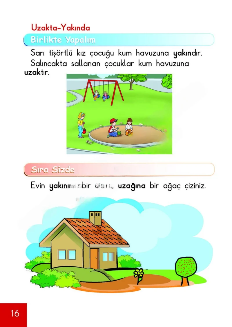 1. Sınıf Matematik Ders Kitabı Cevapları Meb Yayınları Sayfa 16 Çözüm Görseli