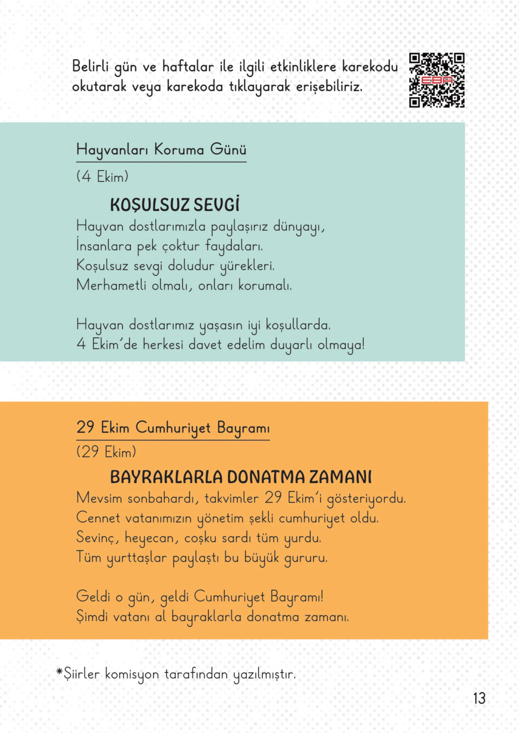 2. Sınıf Hayat Bilgisi Ders Kitabı Cevapları Meb Yayınları 1. Kitap Sayfa 13