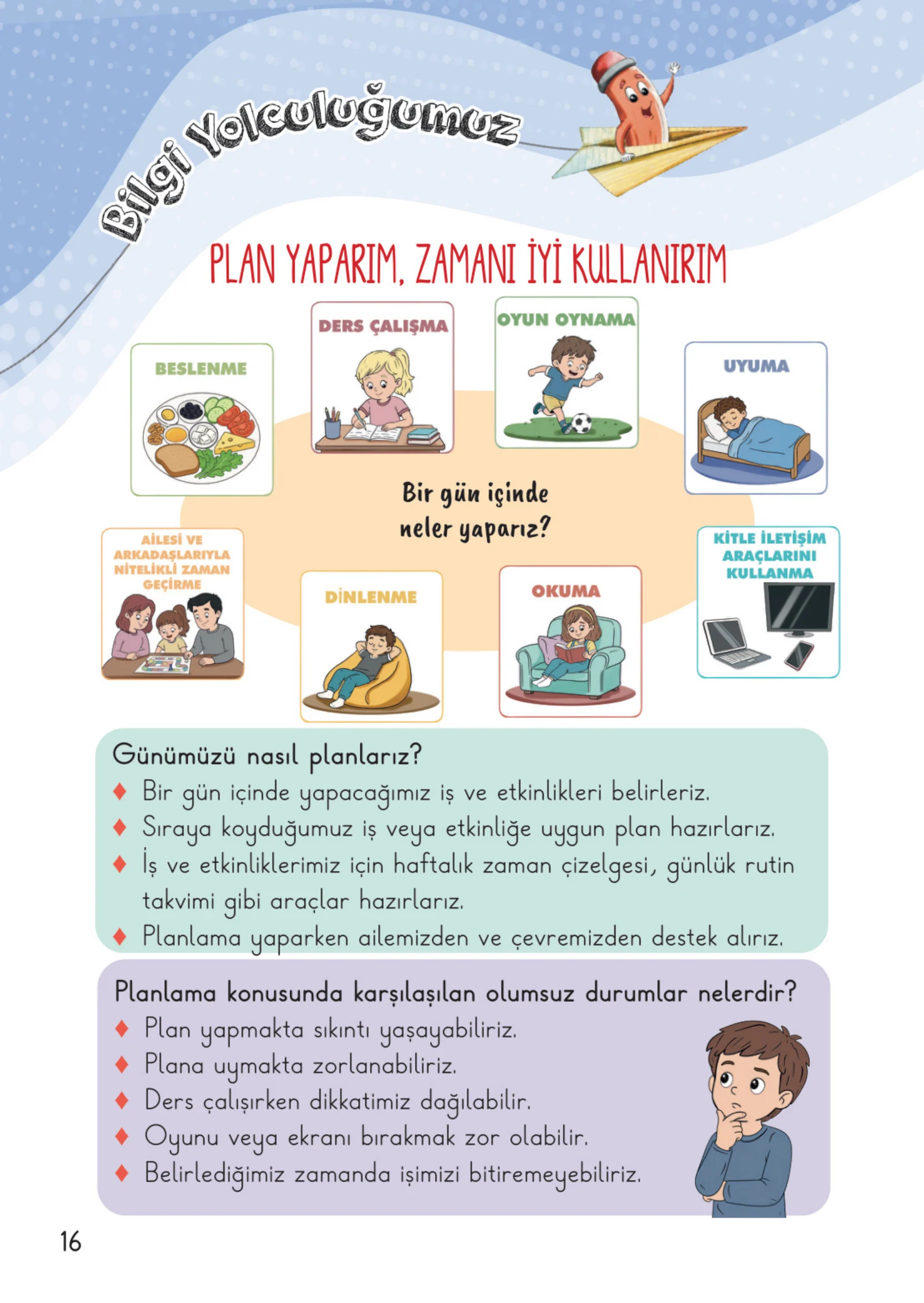 2. Sınıf Hayat Bilgisi Ders Kitabı Cevapları Meb Yayınları 1. Kitap Sayfa 16