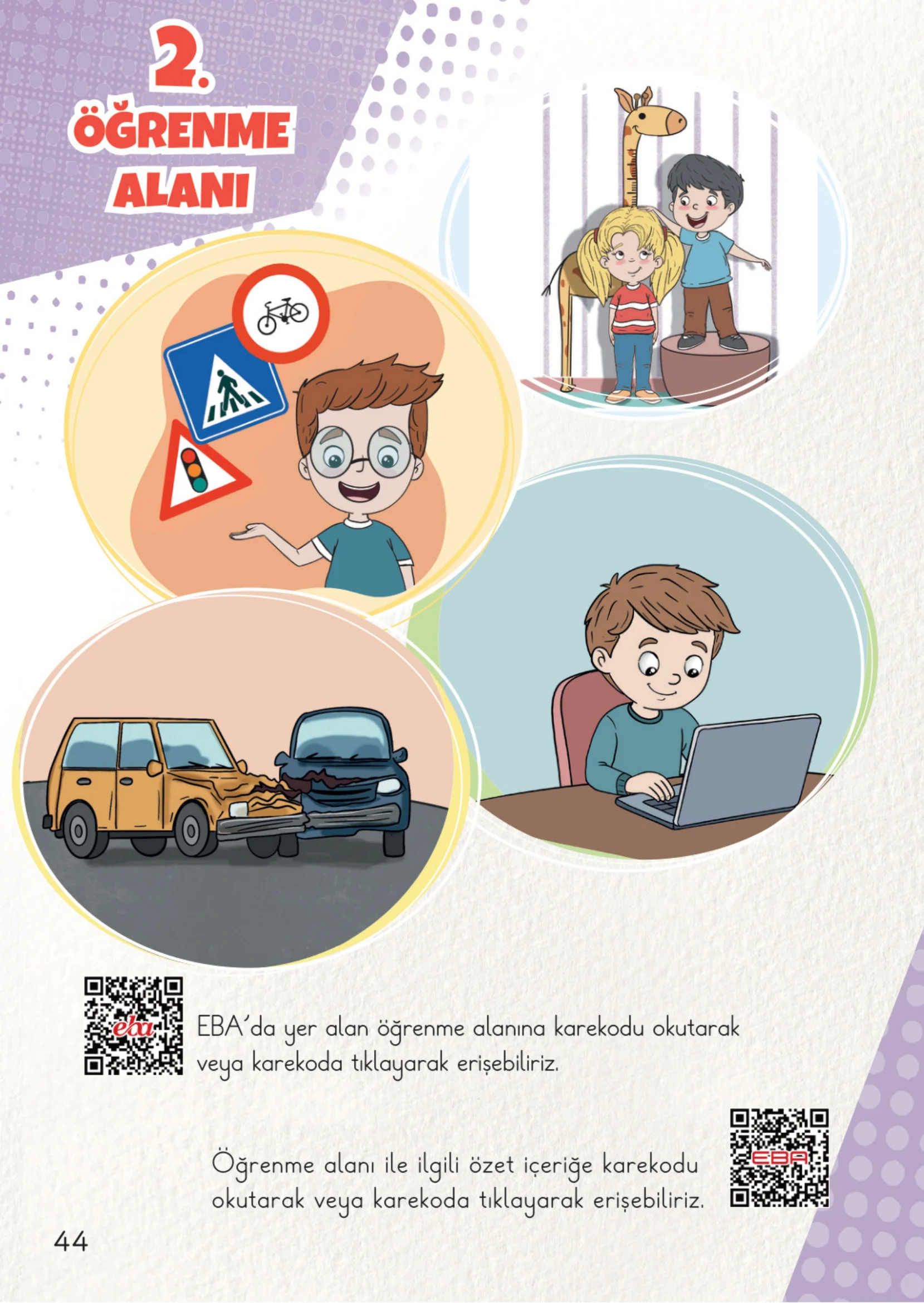 2. Sınıf Hayat Bilgisi Ders Kitabı Cevapları Meb Yayınları 1. Kitap Sayfa 44