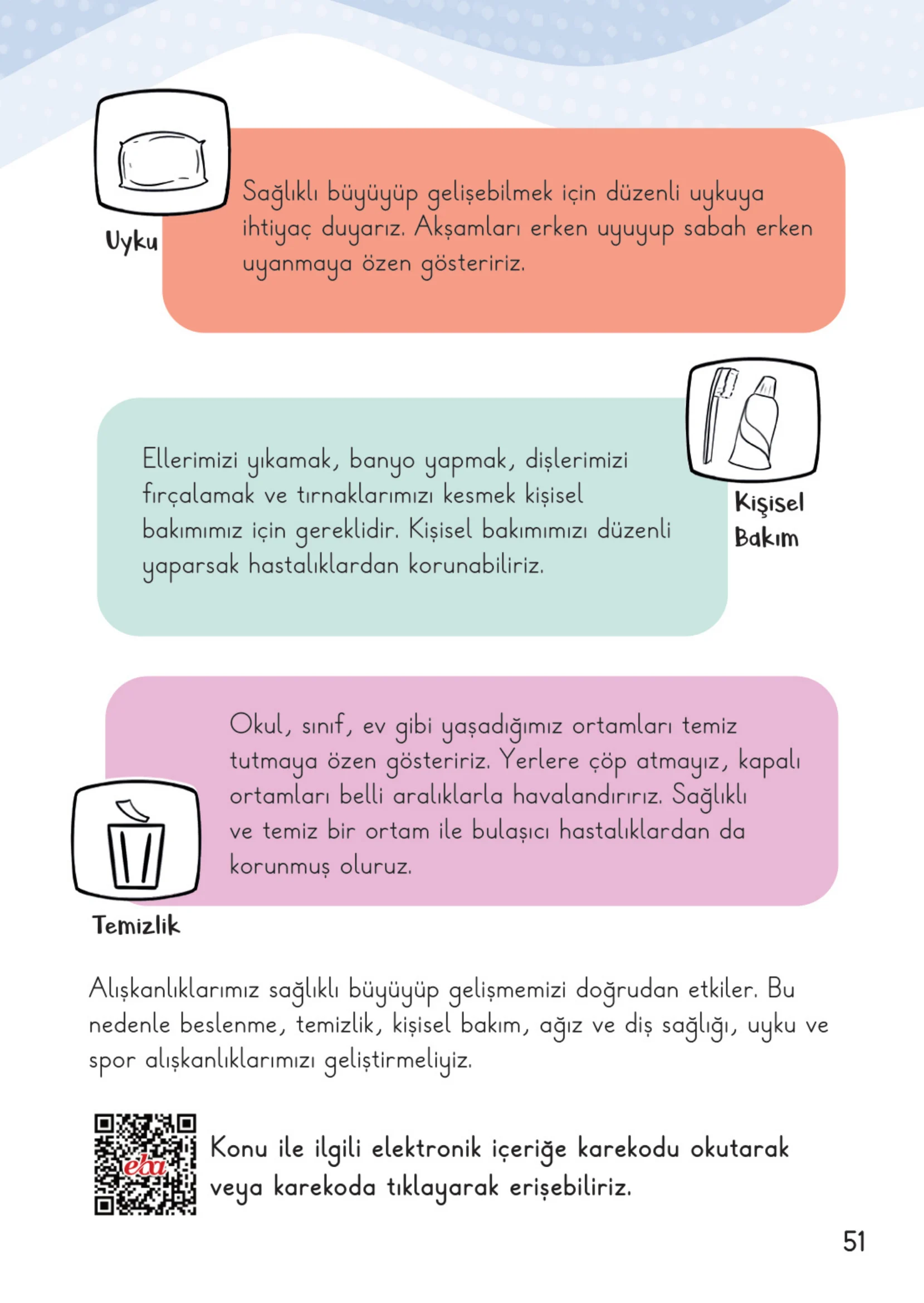 2. Sınıf Hayat Bilgisi Ders Kitabı Cevapları Meb Yayınları 1. Kitap Sayfa 51