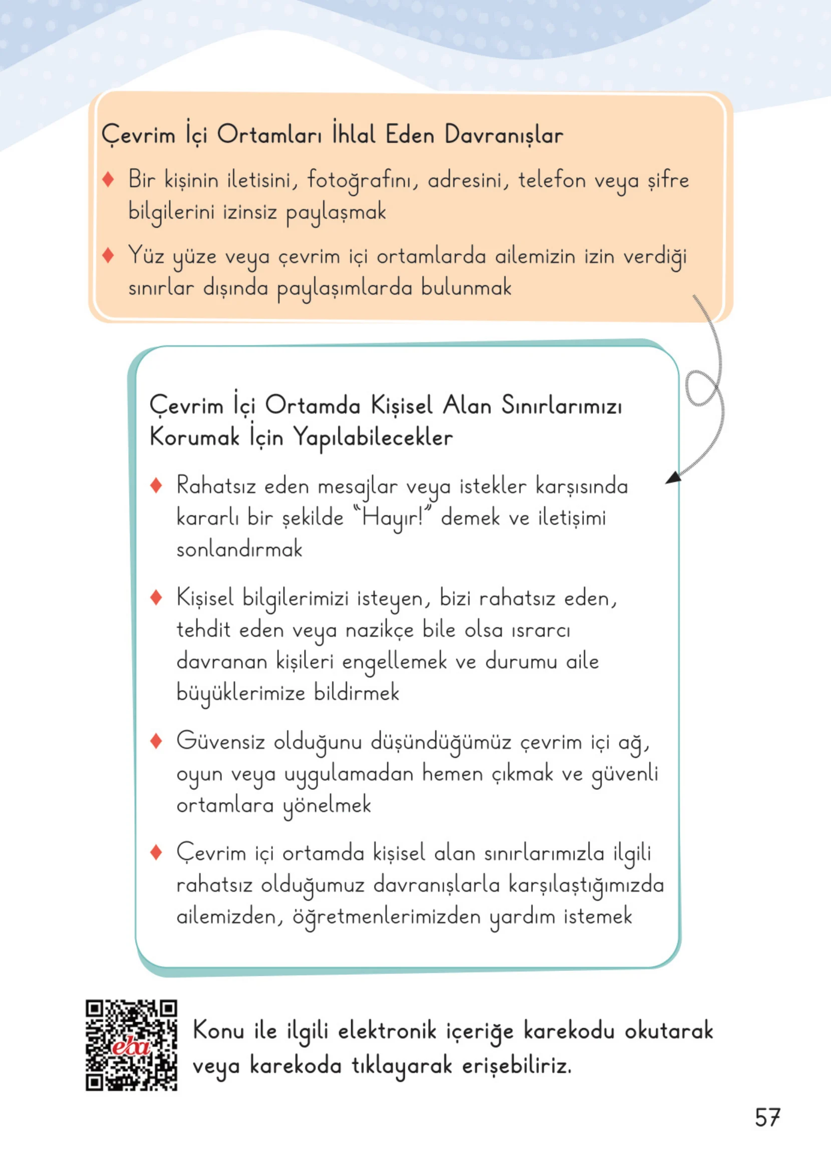 2. Sınıf Hayat Bilgisi Ders Kitabı Cevapları Meb Yayınları 1. Kitap Sayfa 57