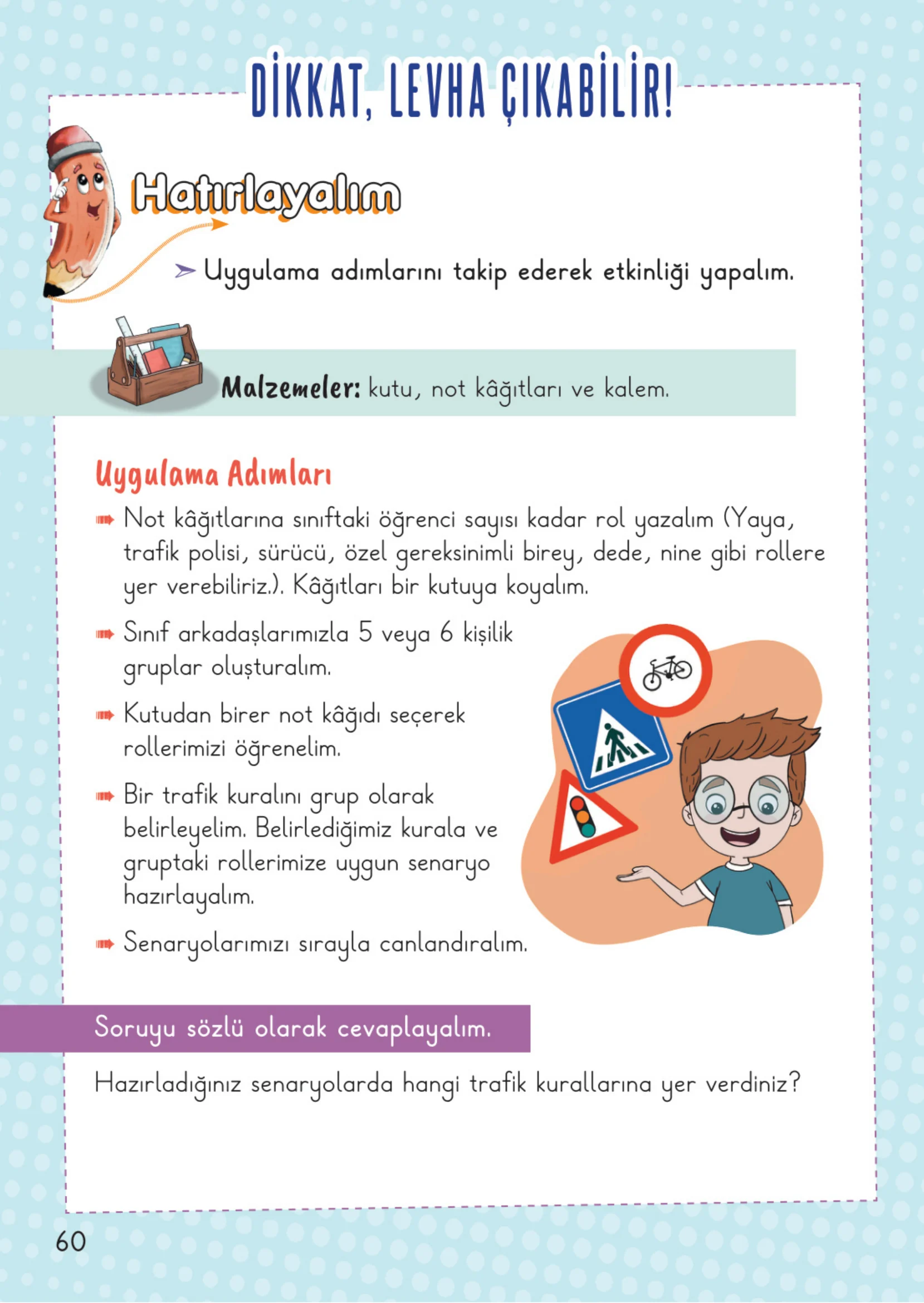 2. Sınıf Hayat Bilgisi Ders Kitabı Cevapları Meb Yayınları 1. Kitap Sayfa 60