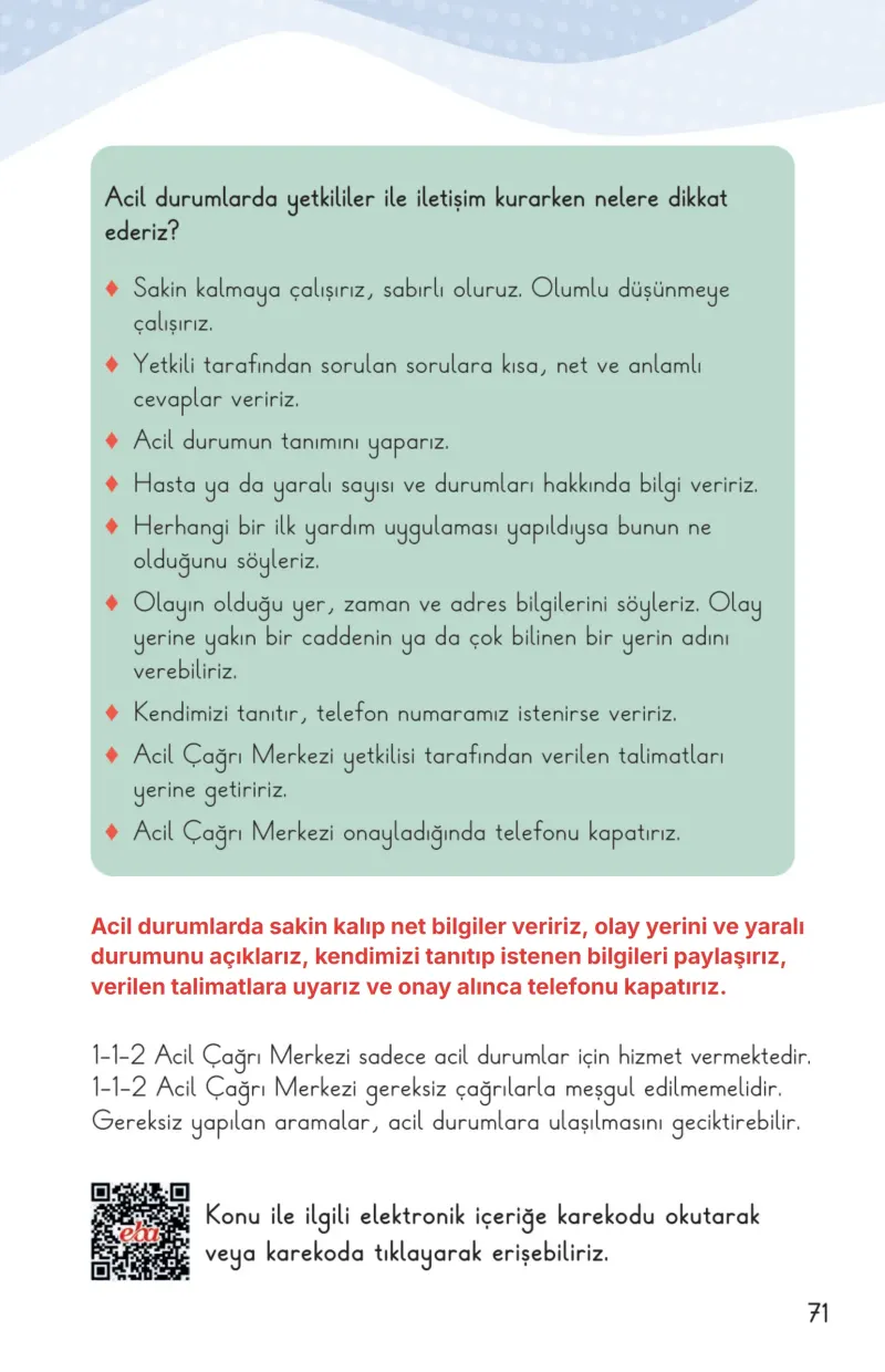 2. Sınıf Hayat Bilgisi Ders Kitabı Cevapları Meb Yayınları 1. Kitap Sayfa 71 Çözüm Görseli