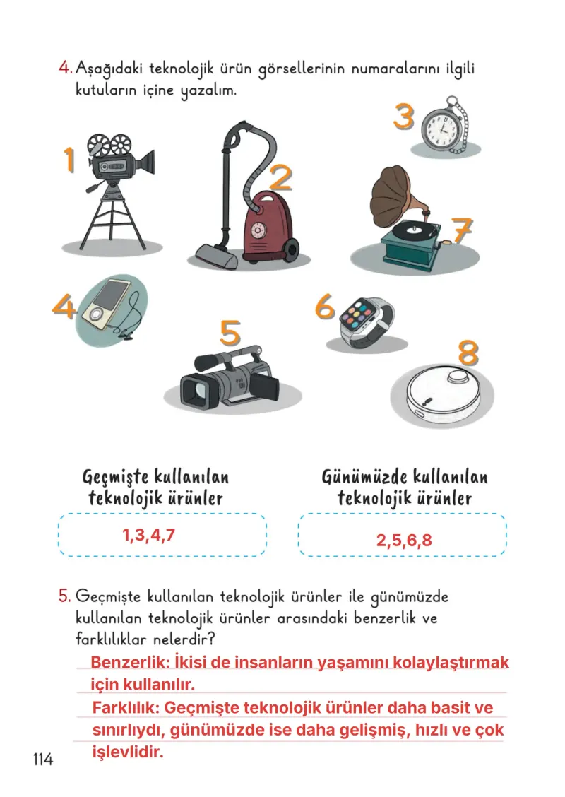2. Sınıf Hayat Bilgisi Ders Kitabı Cevapları Meb Yayınları 2. Kitap Sayfa 114 Çözüm Görseli