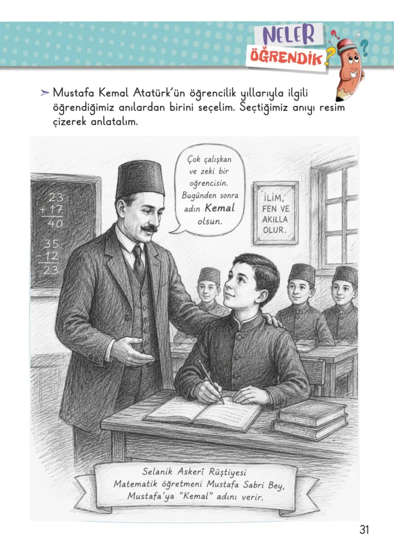 2. Sınıf Hayat Bilgisi Ders Kitabı Cevapları Meb Yayınları 2. Kitap Sayfa 31 Çözüm Görseli
