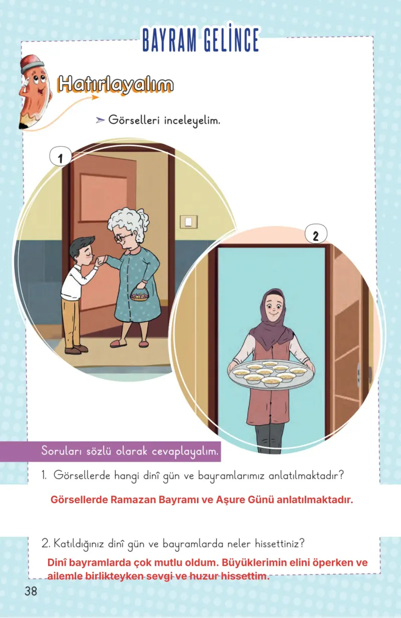 2. Sınıf Hayat Bilgisi Ders Kitabı Cevapları Meb Yayınları 2. Kitap Sayfa 38 Çözüm Görseli