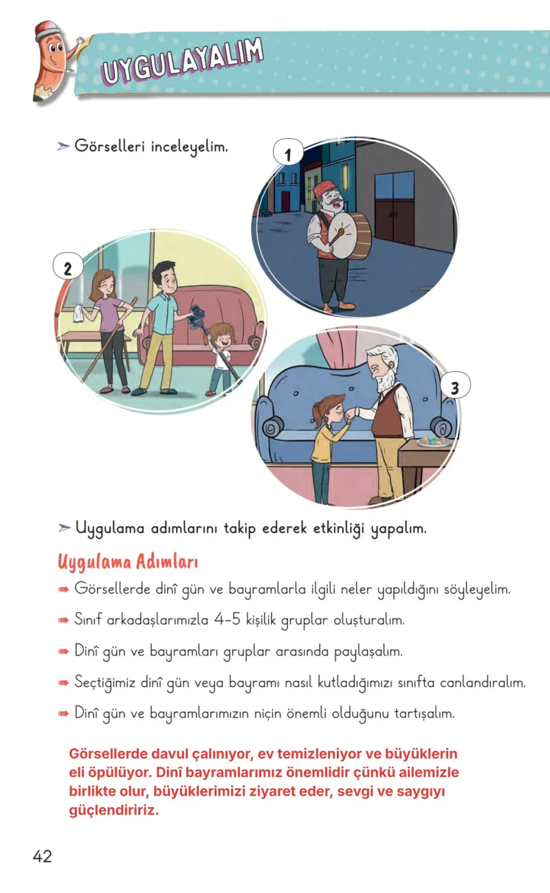 2. Sınıf Hayat Bilgisi Ders Kitabı Cevapları Meb Yayınları 2. Kitap Sayfa 42 Çözüm Görseli