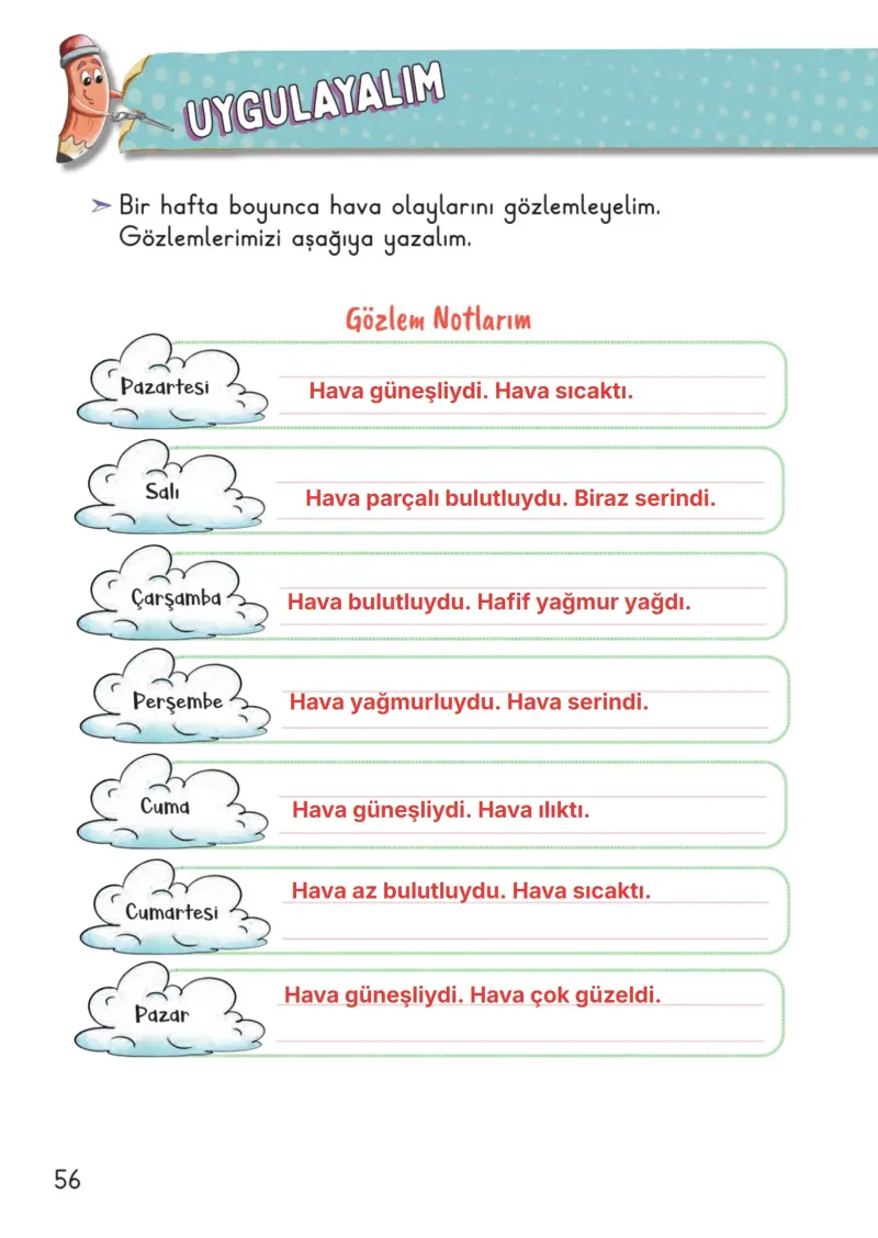 2. Sınıf Hayat Bilgisi Ders Kitabı Cevapları Meb Yayınları 2. Kitap Sayfa 56 Çözüm Görseli