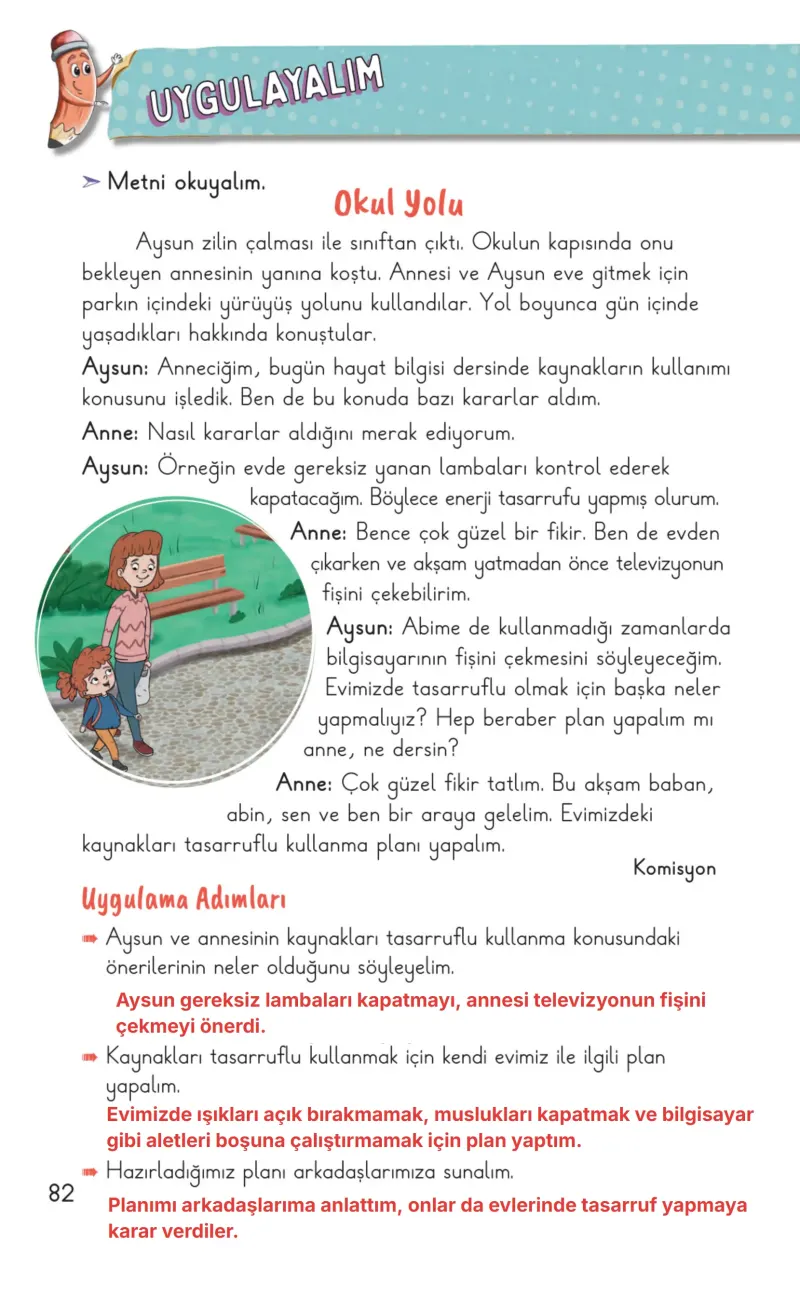 2. Sınıf Hayat Bilgisi Ders Kitabı Cevapları Meb Yayınları 2. Kitap Sayfa 82 Çözüm Görseli