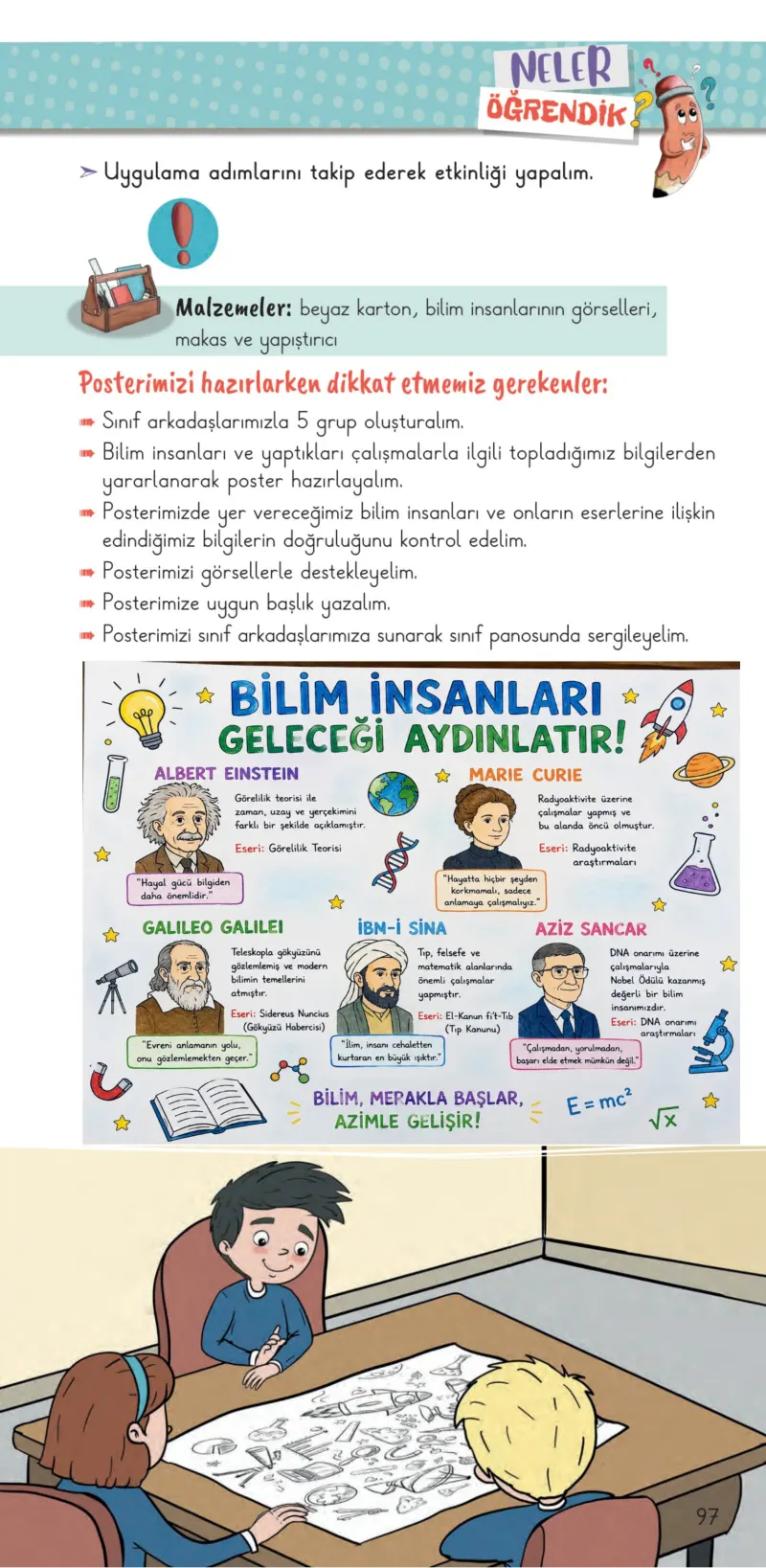 2. Sınıf Hayat Bilgisi Ders Kitabı Cevapları Meb Yayınları 2. Kitap Sayfa 97 Çözüm Görseli