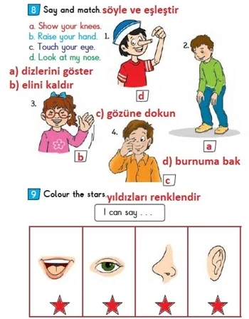 2. Sınıf İngilizce Ders Kitabı Cevapları Bilim ve Kültür Yayınları Sayfa 106 Çözüm Görseli