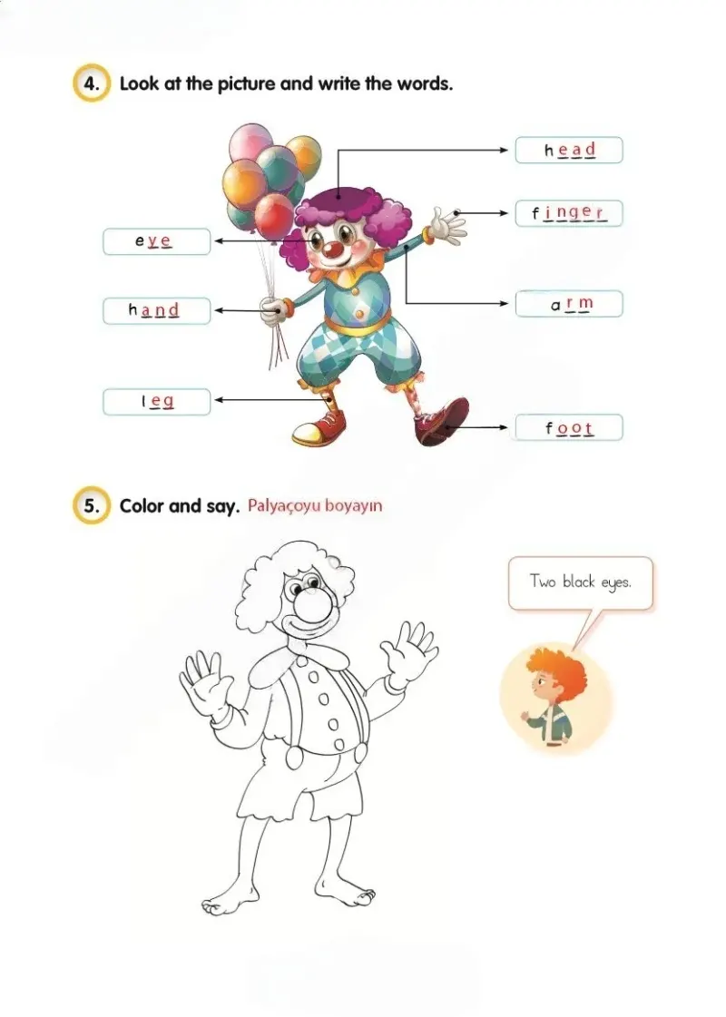 2. Sınıf İngilizce Ders Kitabı Cevapları Hecce Yayınları Sayfa 92 Çözüm Görseli