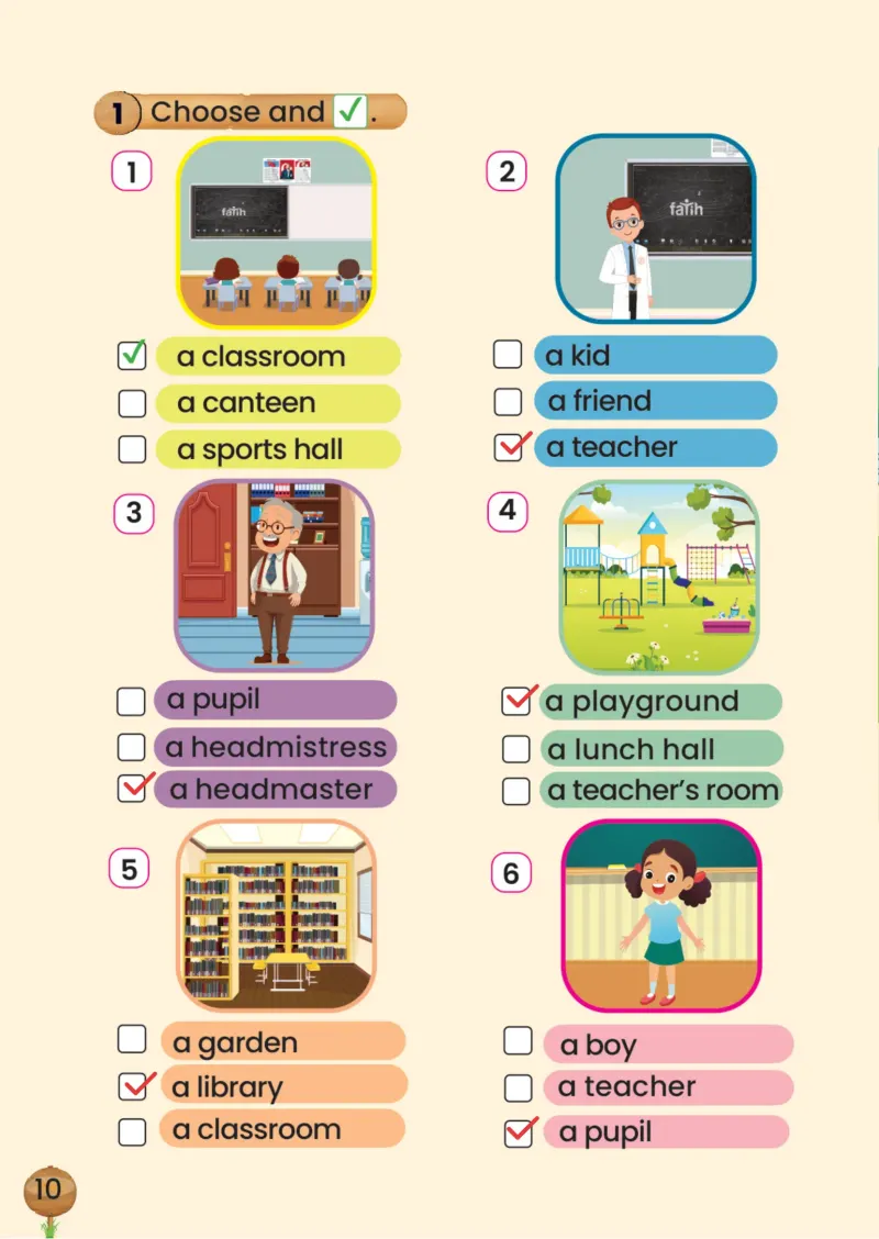 2. Sınıf İngilizce Ders Kitabı Cevapları Meb Yayınları Çalışma Kitabı Sayfa 10 Çözüm Görseli