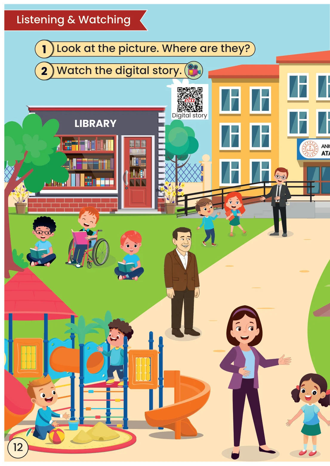 2. Sınıf İngilizce Ders Kitabı Cevapları Meb Yayınları Sayfa 12