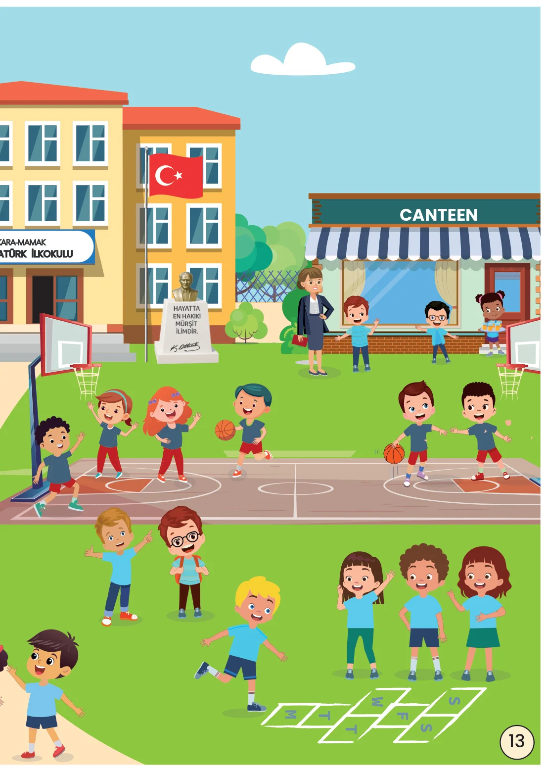 2. Sınıf İngilizce Ders Kitabı Cevapları Meb Yayınları Sayfa 13