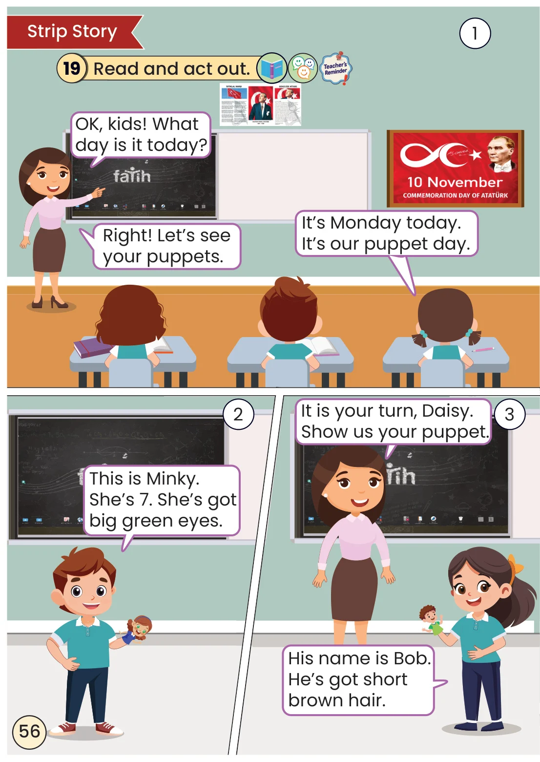 2. Sınıf İngilizce Ders Kitabı Cevapları Meb Yayınları Sayfa 56