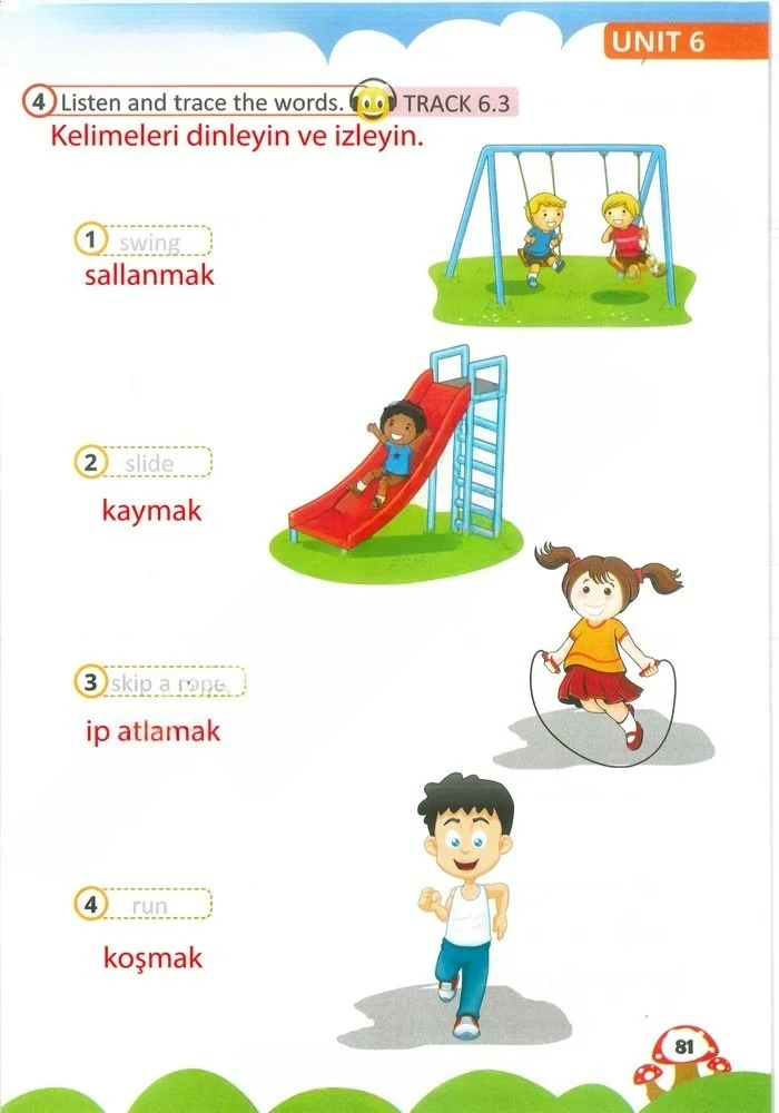2. Sınıf İngilizce Ders Kitabı Cevapları Sözcü Yayıncılık Sayfa 81 Çözüm Görseli