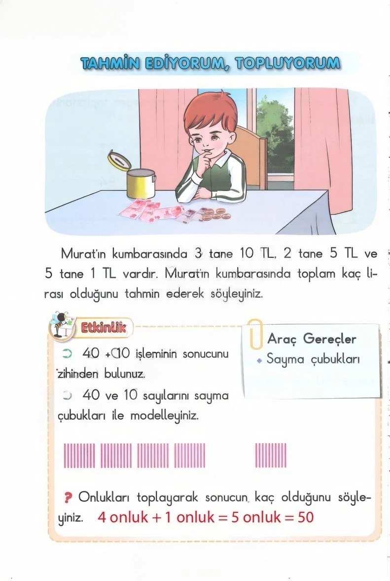 2. Sınıf Matematik Ders Kitabı Cevapları Anka Yayınları Sayfa 100 Çözüm Görseli