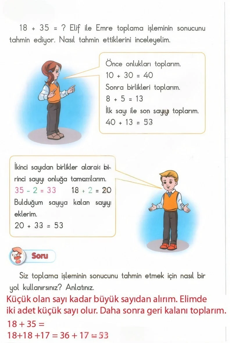 2. Sınıf Matematik Ders Kitabı Cevapları Anka Yayınları Sayfa 101 Çözüm Görseli
