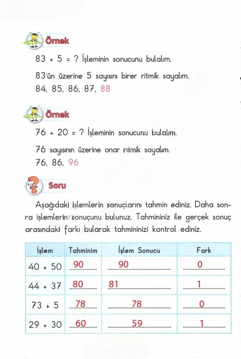 2. Sınıf Matematik Ders Kitabı Cevapları Anka Yayınları Sayfa 102 Çözüm Görseli