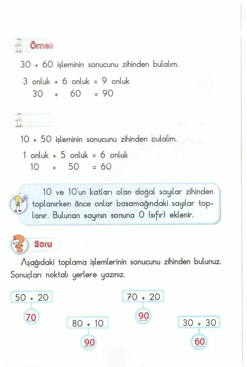 2. Sınıf Matematik Ders Kitabı Cevapları Anka Yayınları Sayfa 105 Çözüm Görseli