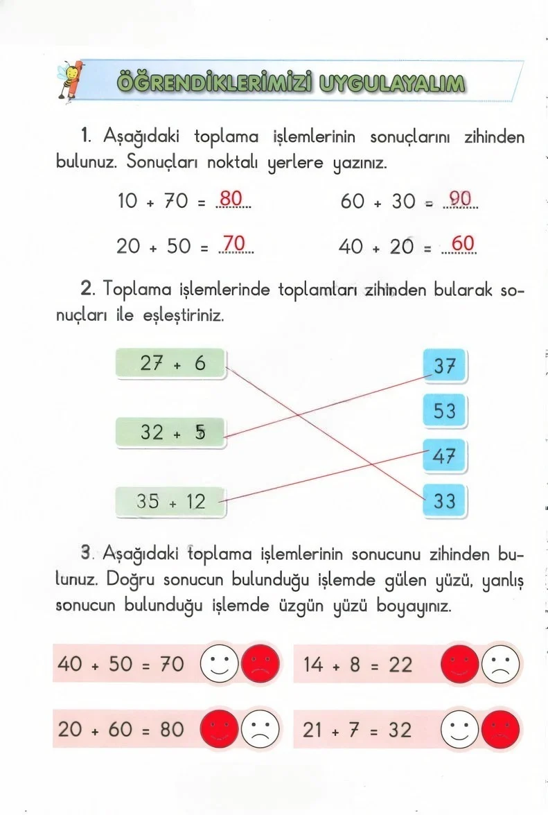 2. Sınıf Matematik Ders Kitabı Cevapları Anka Yayınları Sayfa 110 Çözüm Görseli