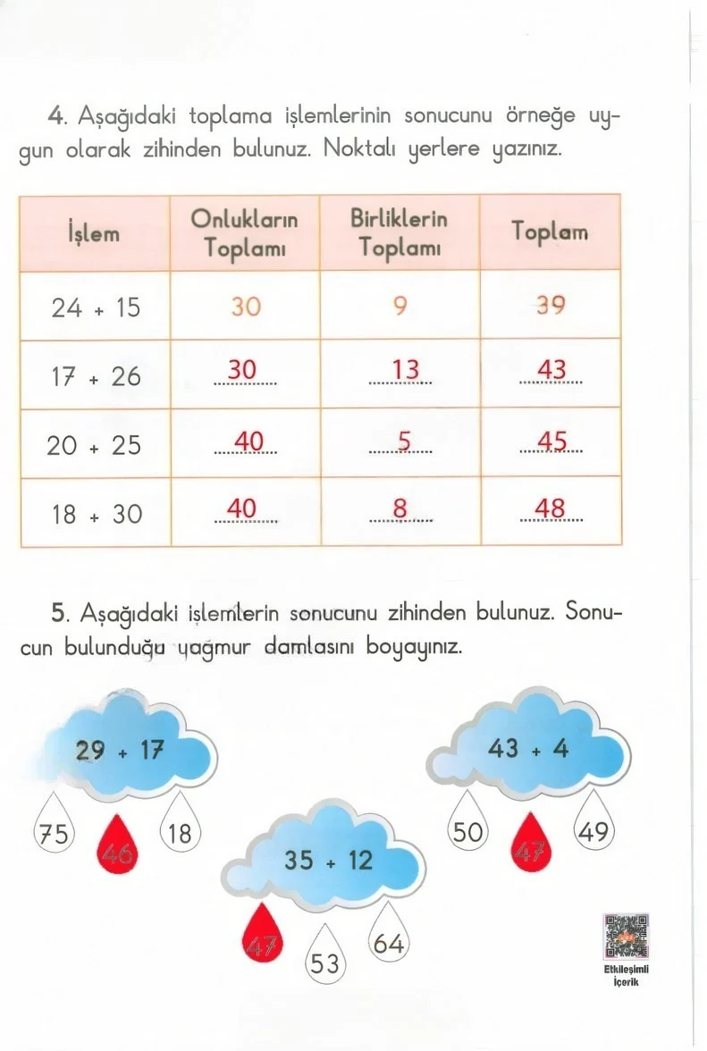 2. Sınıf Matematik Ders Kitabı Cevapları Anka Yayınları Sayfa 111 Çözüm Görseli