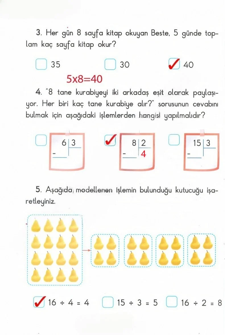 2. Sınıf Matematik Ders Kitabı Cevapları Anka Yayınları Sayfa 218 Çözüm Görseli