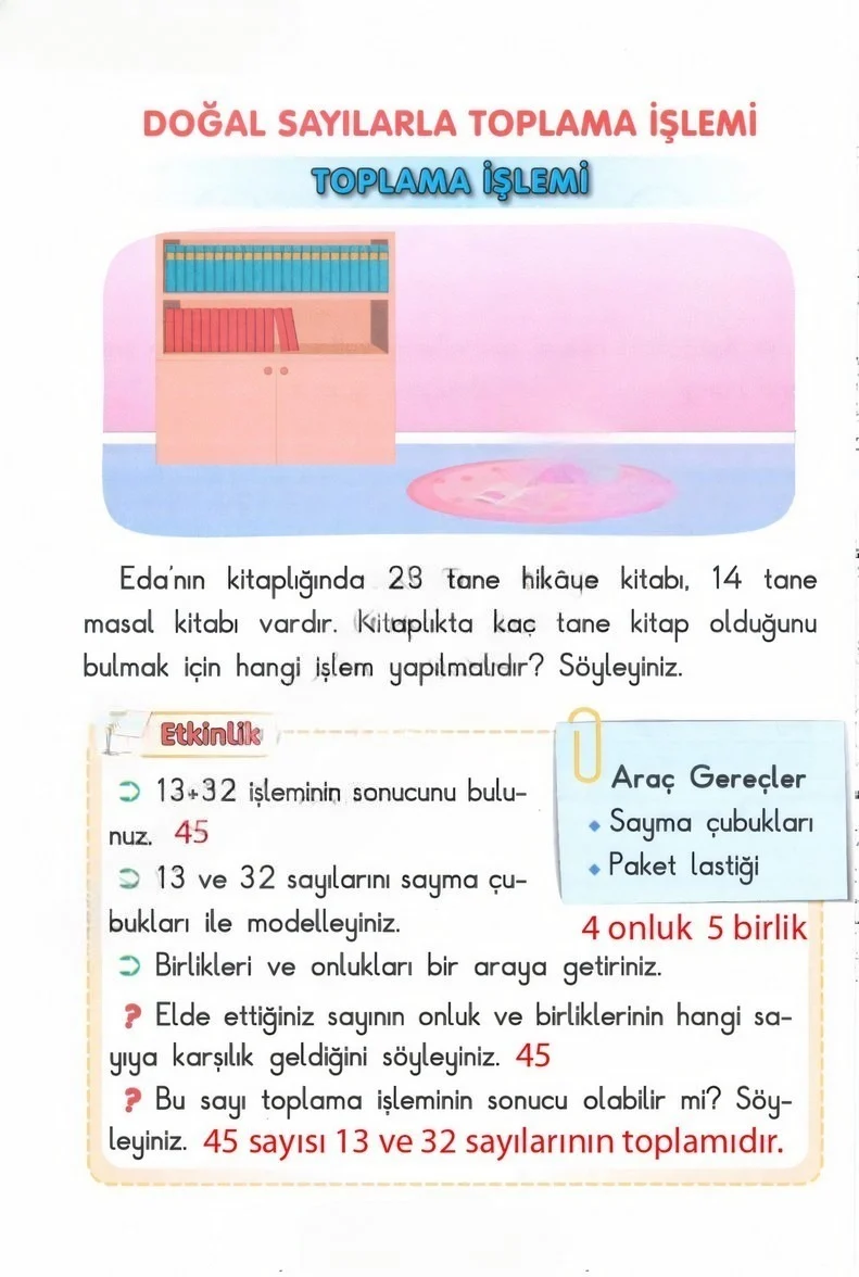 2. Sınıf Matematik Ders Kitabı Cevapları Anka Yayınları Sayfa 70 Çözüm Görseli