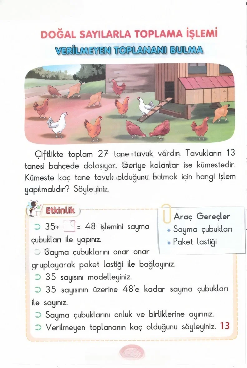 2. Sınıf Matematik Ders Kitabı Cevapları Anka Yayınları Sayfa 96 Çözüm Görseli