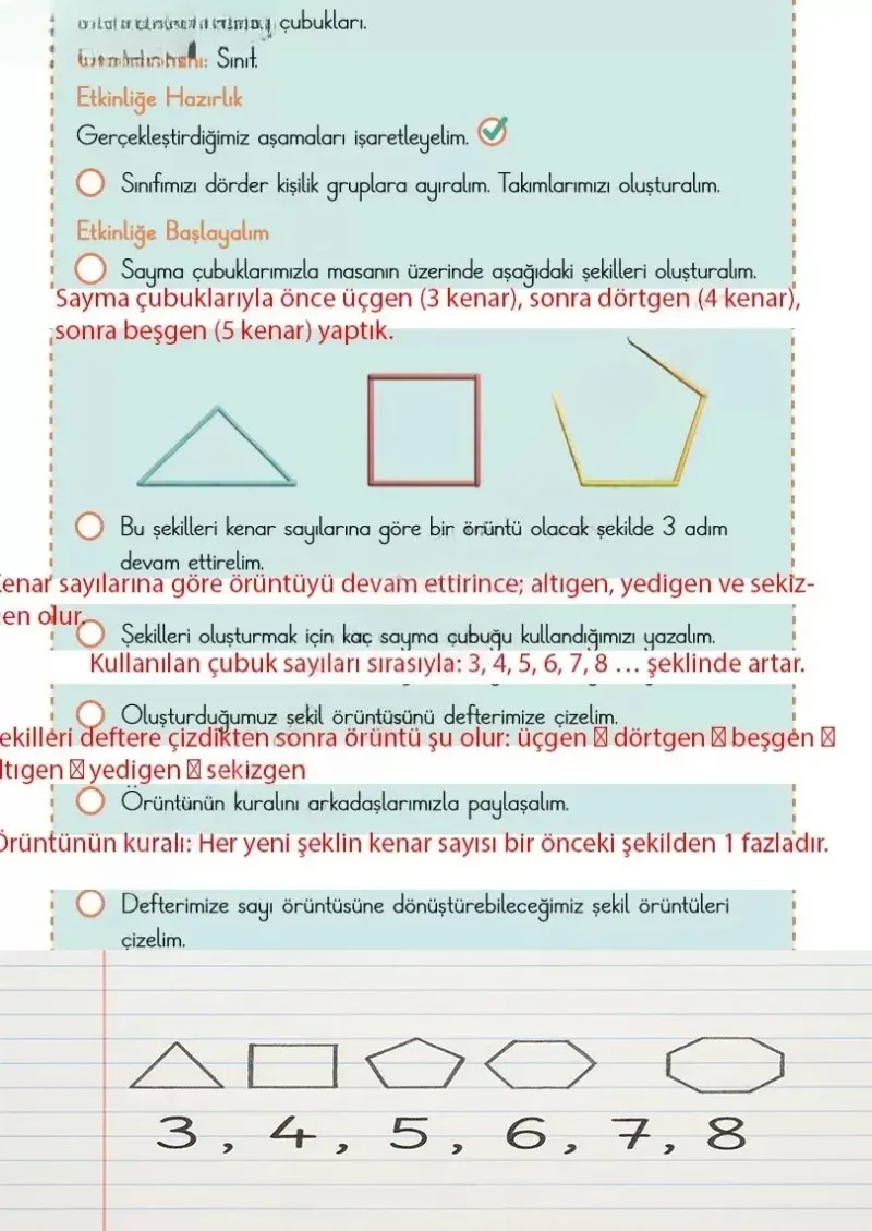2. Sınıf Matematik Ders Kitabı Cevapları Meb Yayınları 1.Kitap Sayfa 119 Çözüm Görseli