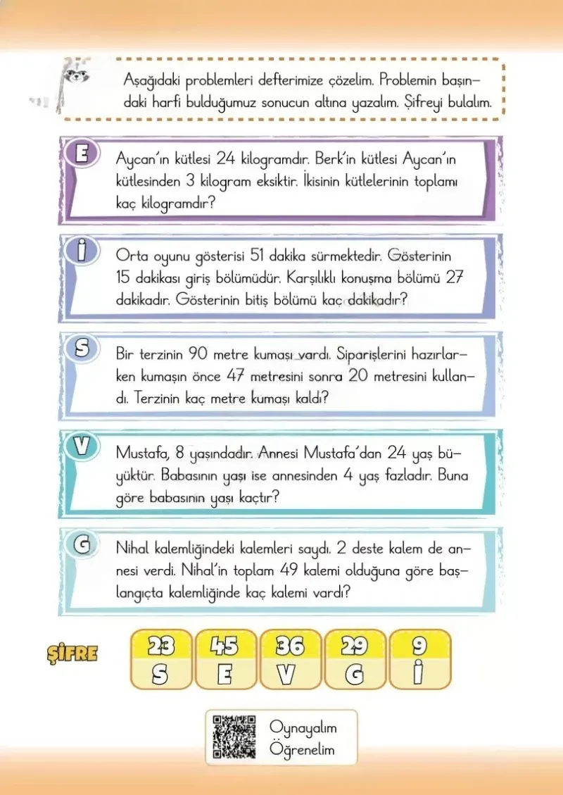 2. Sınıf Matematik Ders Kitabı Cevapları Meb Yayınları 1.Kitap Sayfa 145 Çözüm Görseli