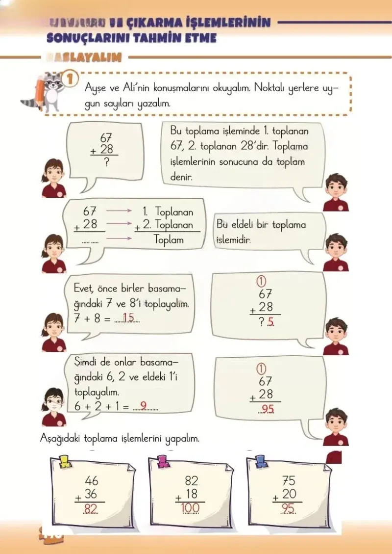 2. Sınıf Matematik Ders Kitabı Cevapları Meb Yayınları 1.Kitap Sayfa 146 Çözüm Görseli