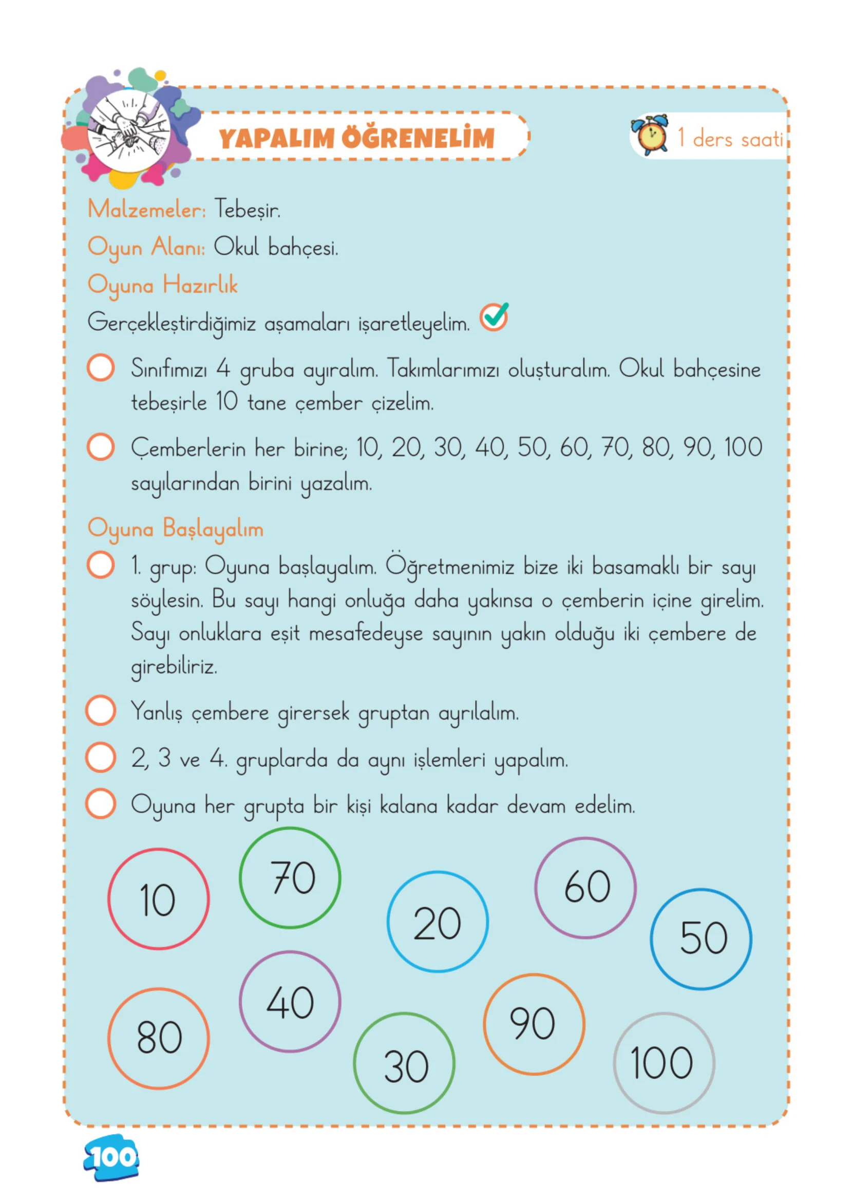 2. Sınıf Matematik Ders Kitabı Cevapları Meb Yayınları 1. Kitap Sayfa 100