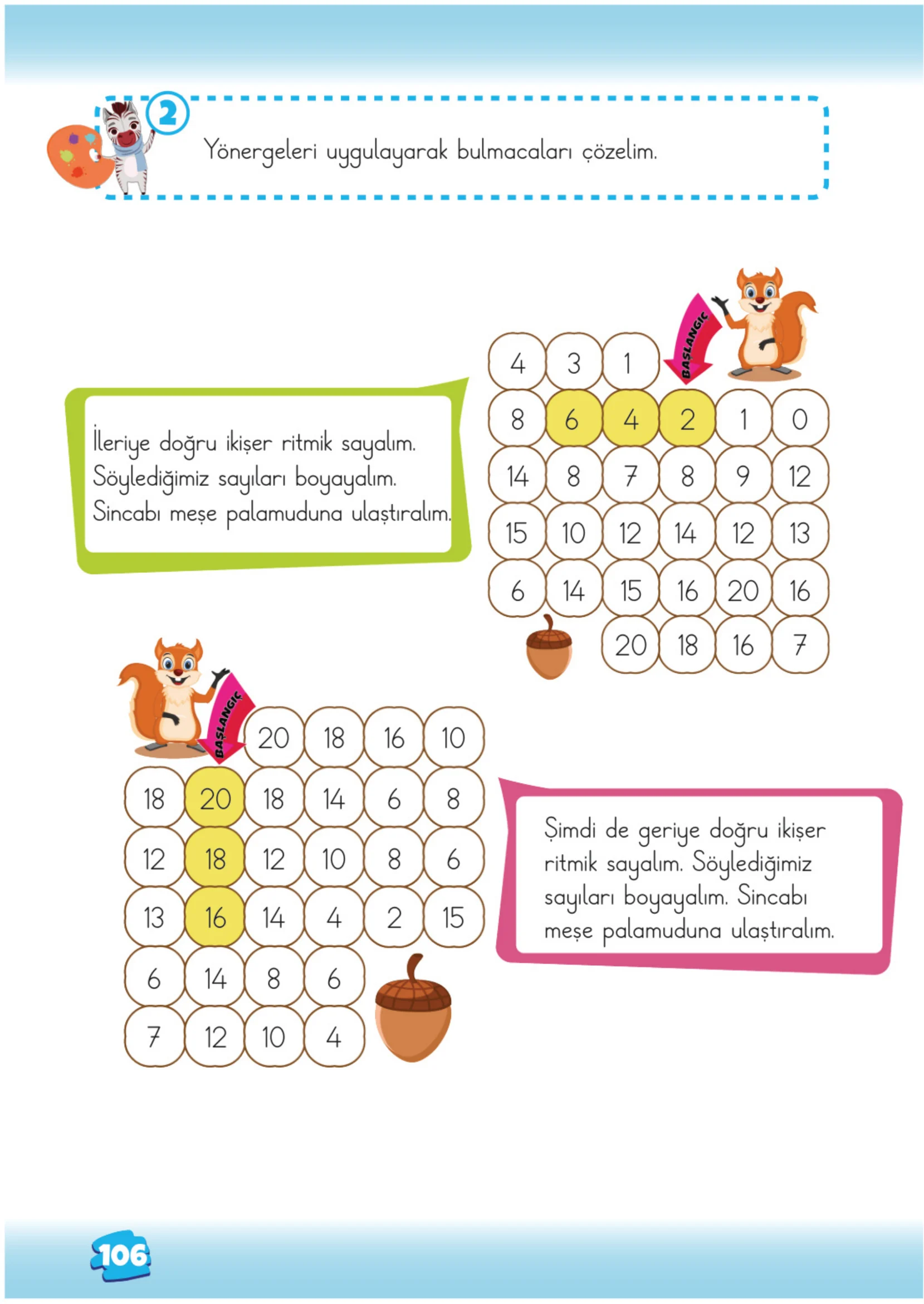 2. Sınıf Matematik Ders Kitabı Cevapları Meb Yayınları 1. Kitap Sayfa 106