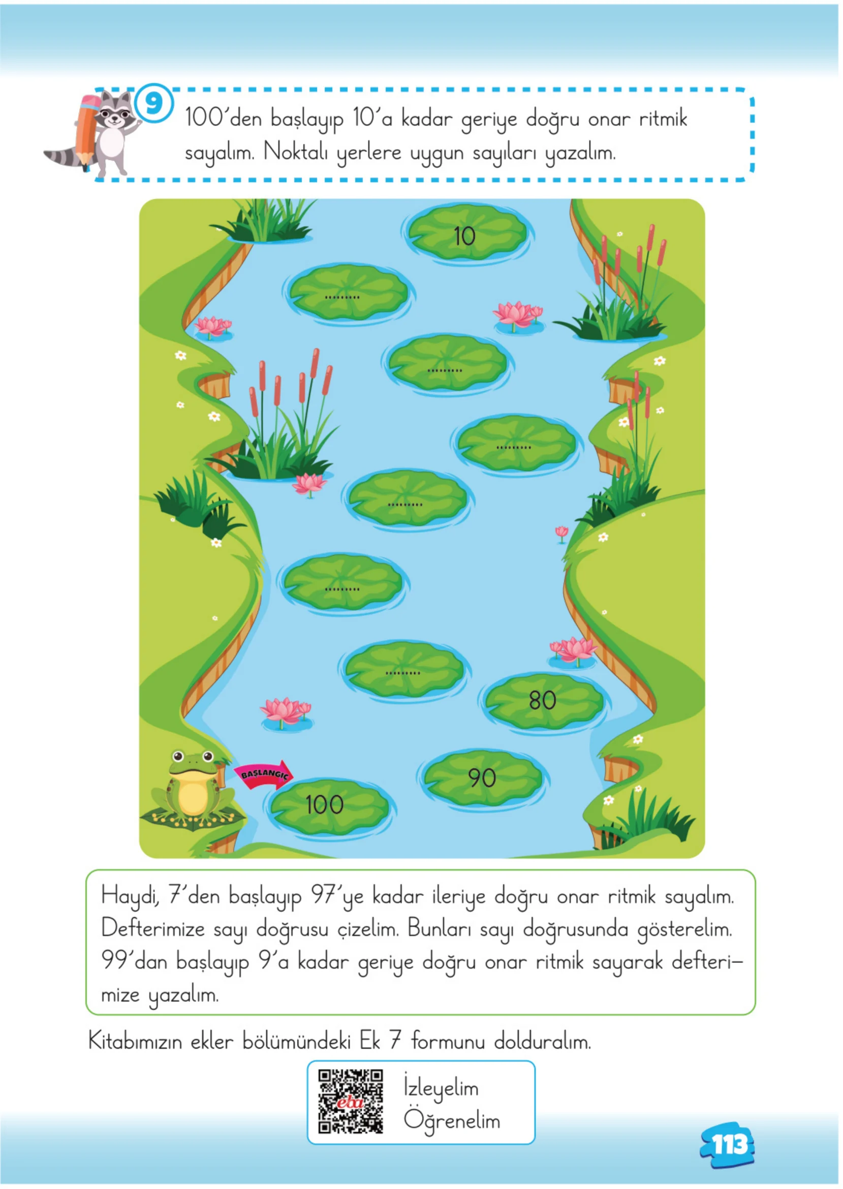 2. Sınıf Matematik Ders Kitabı Cevapları Meb Yayınları 1. Kitap Sayfa 113