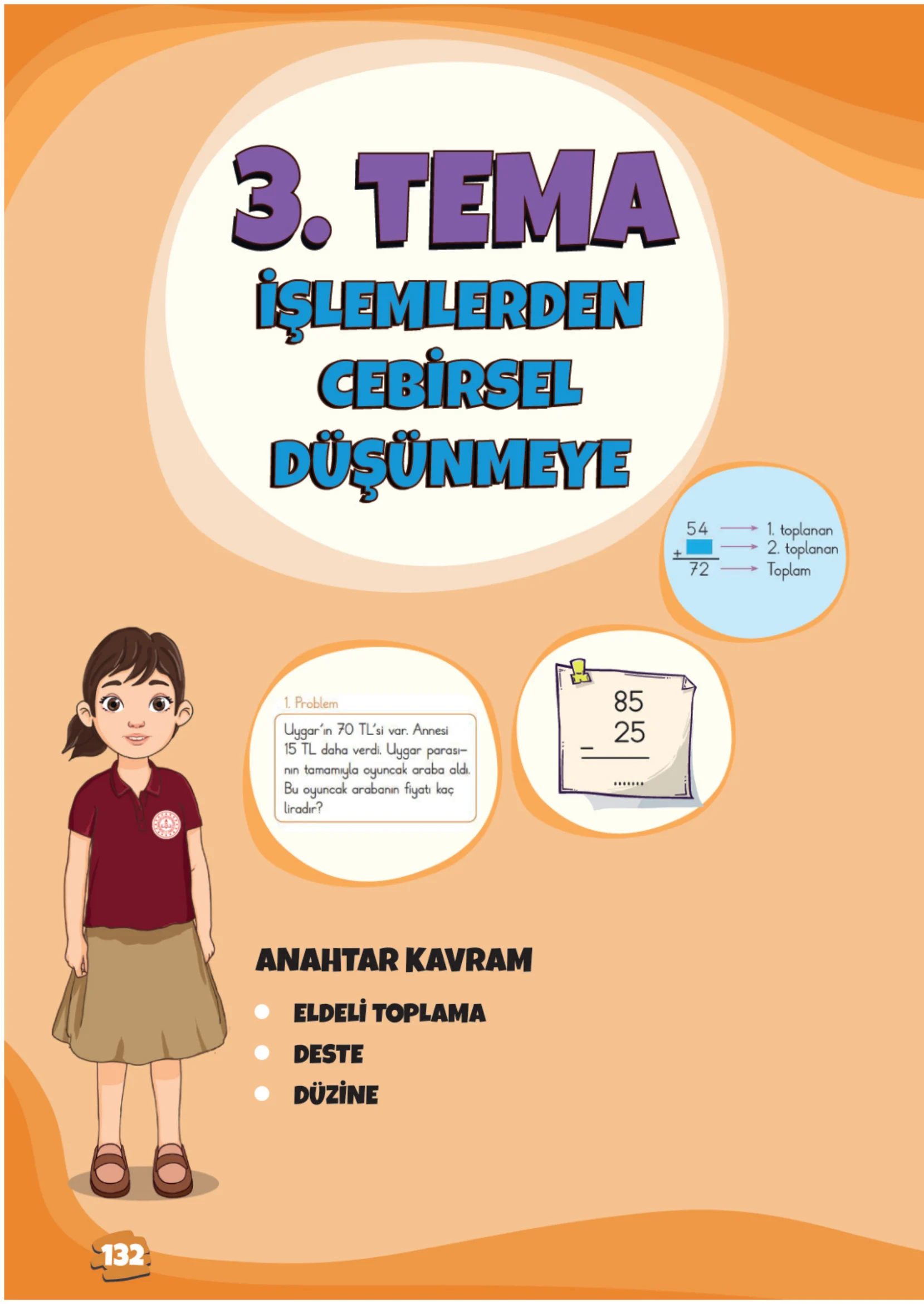 2. Sınıf Matematik Ders Kitabı Cevapları Meb Yayınları 1. Kitap Sayfa 132