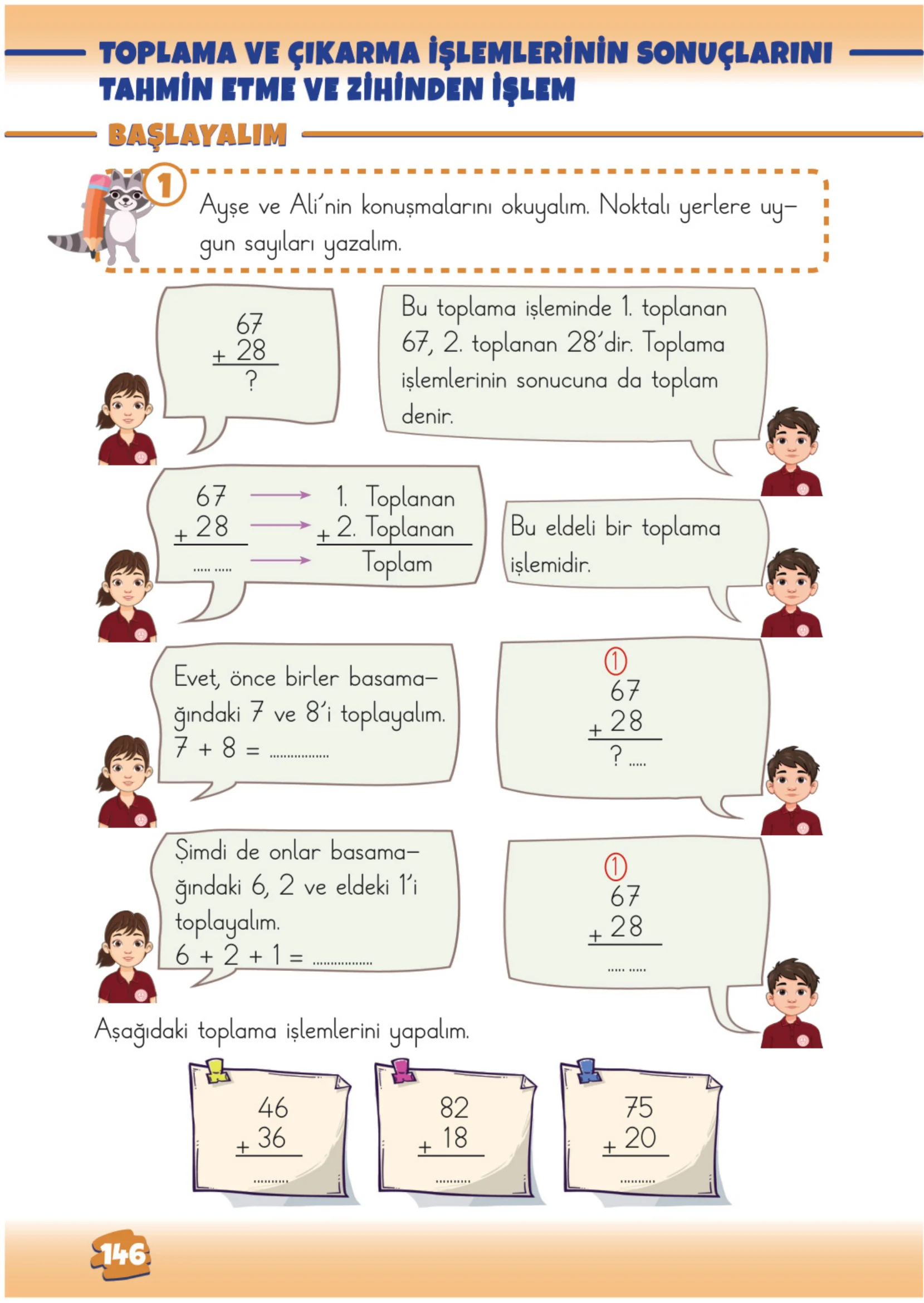 2. Sınıf Matematik Ders Kitabı Cevapları Meb Yayınları 1. Kitap Sayfa 146