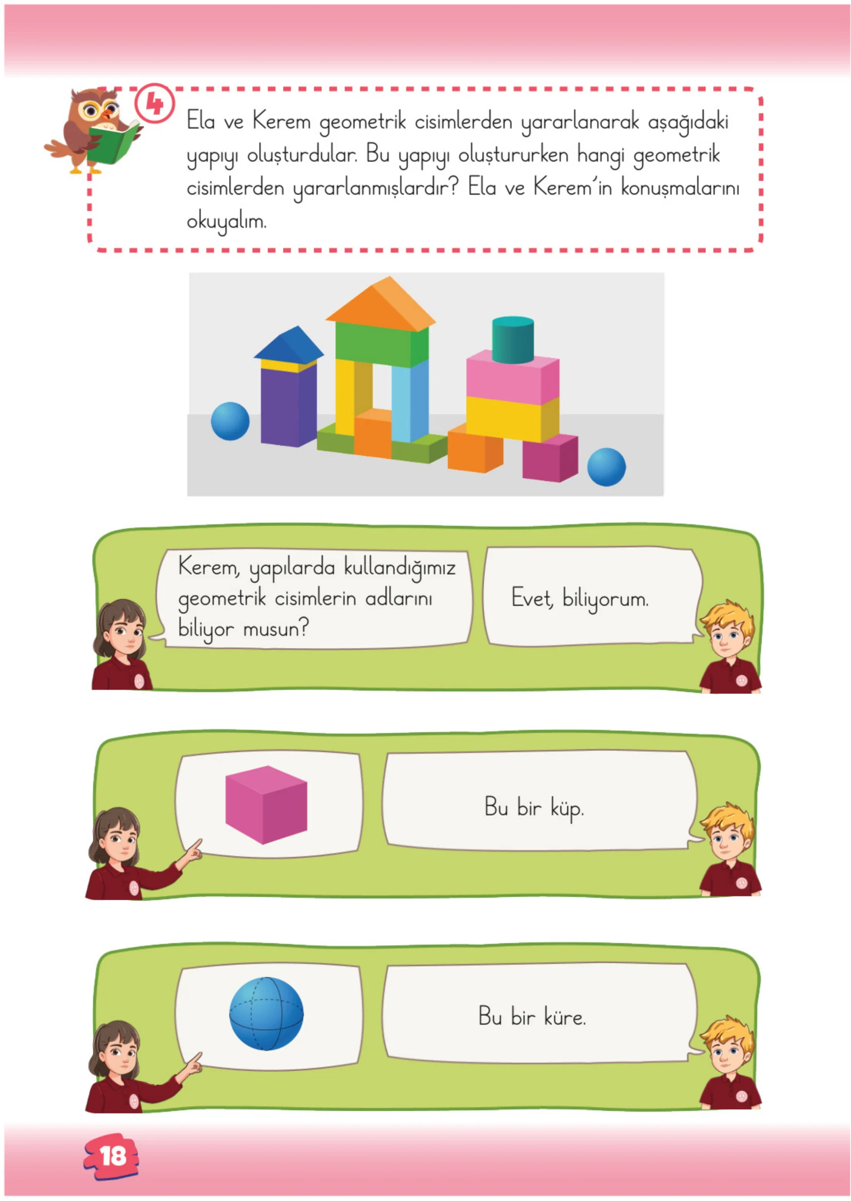 2. Sınıf Matematik Ders Kitabı Cevapları Meb Yayınları 1. Kitap Sayfa 18