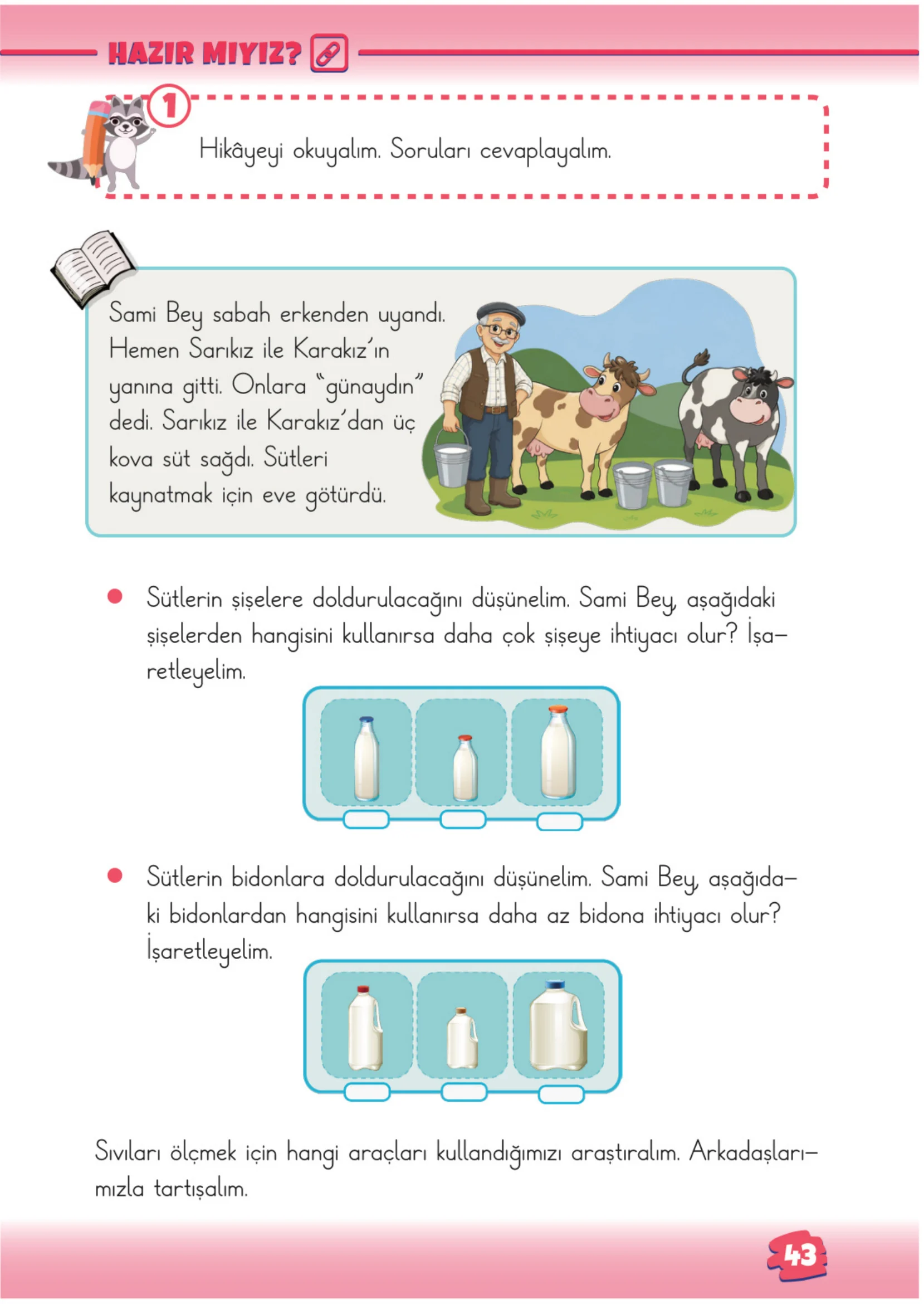 2. Sınıf Matematik Ders Kitabı Cevapları Meb Yayınları 1. Kitap Sayfa 43