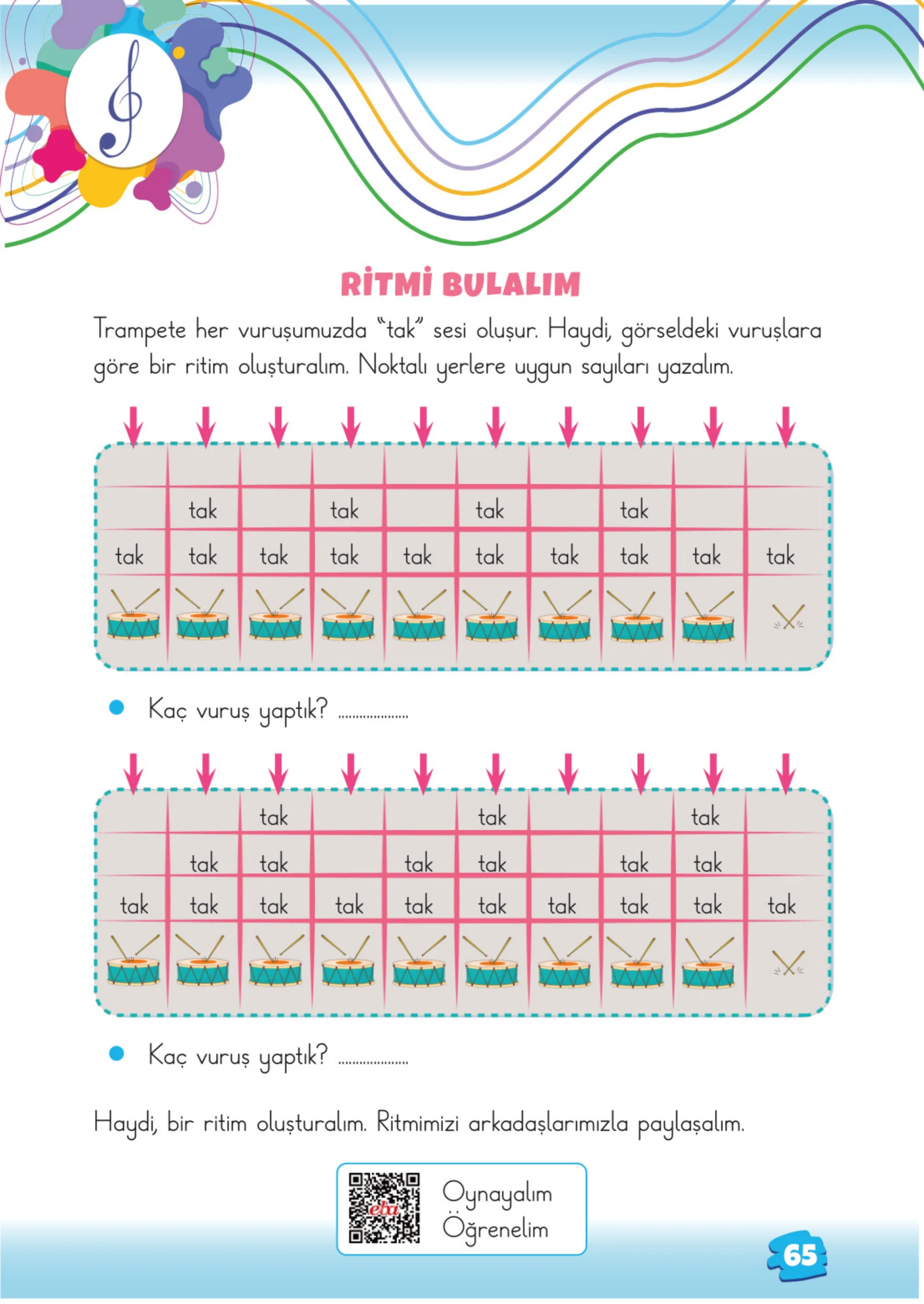 2. Sınıf Matematik Ders Kitabı Cevapları Meb Yayınları 1. Kitap Sayfa 65