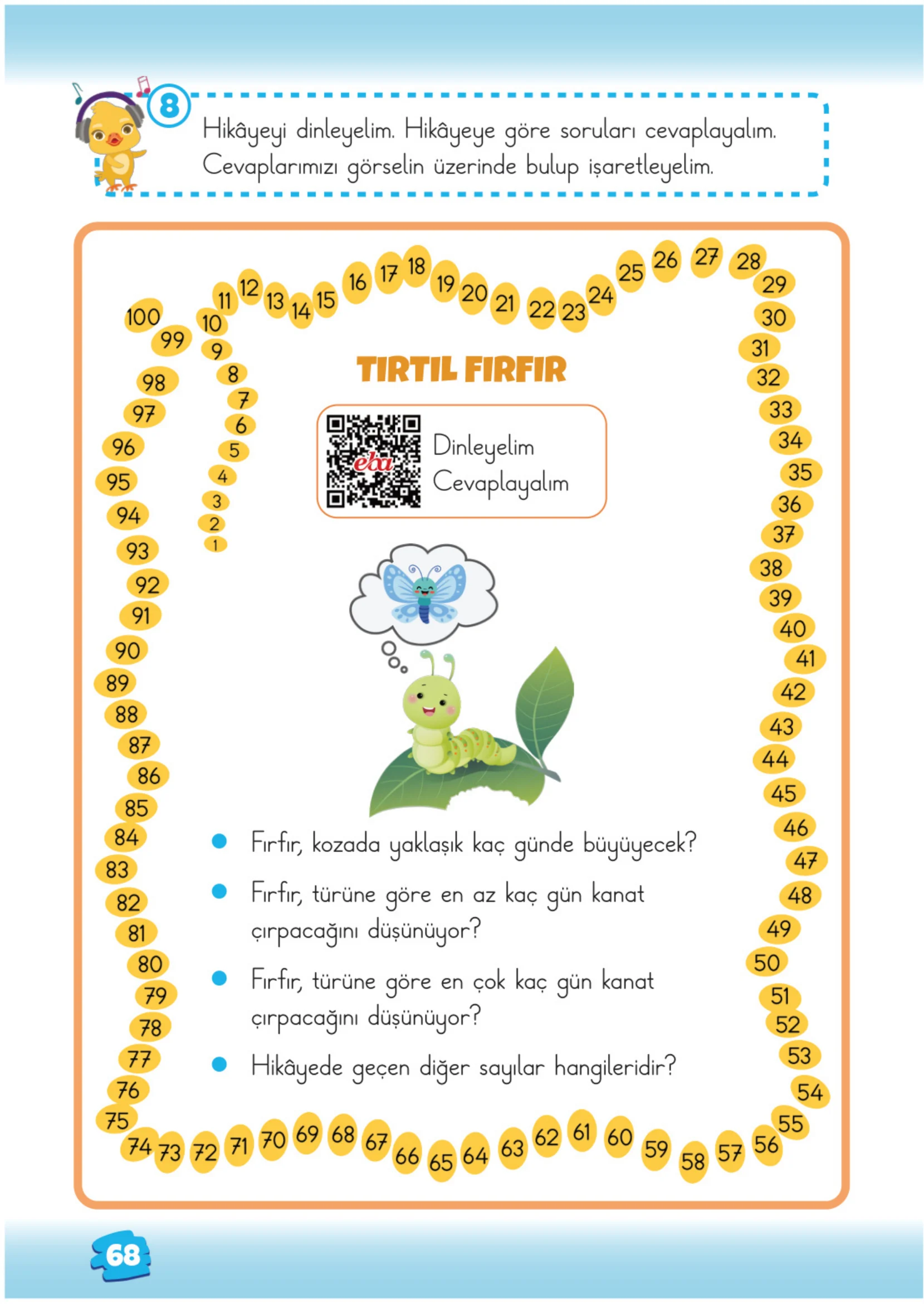 2. Sınıf Matematik Ders Kitabı Cevapları Meb Yayınları 1. Kitap Sayfa 68