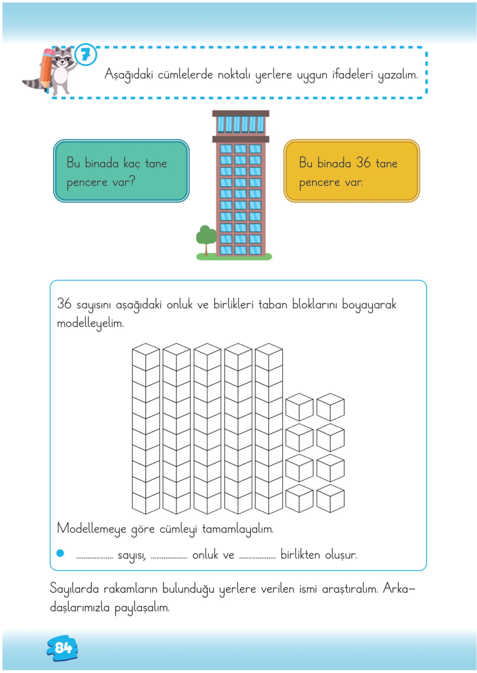 2. Sınıf Matematik Ders Kitabı Cevapları Meb Yayınları 1. Kitap Sayfa 84