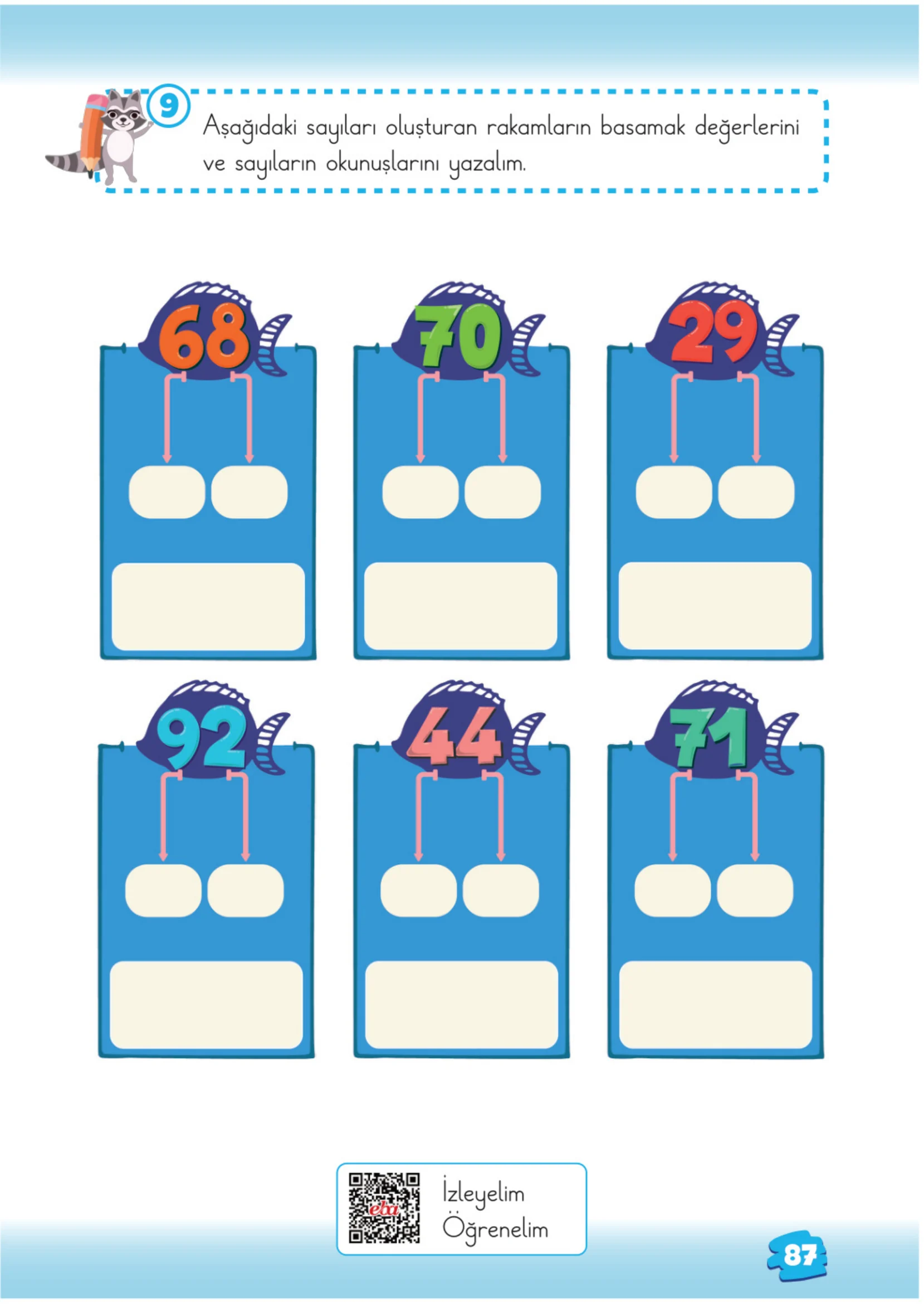 2. Sınıf Matematik Ders Kitabı Cevapları Meb Yayınları 1. Kitap Sayfa 87