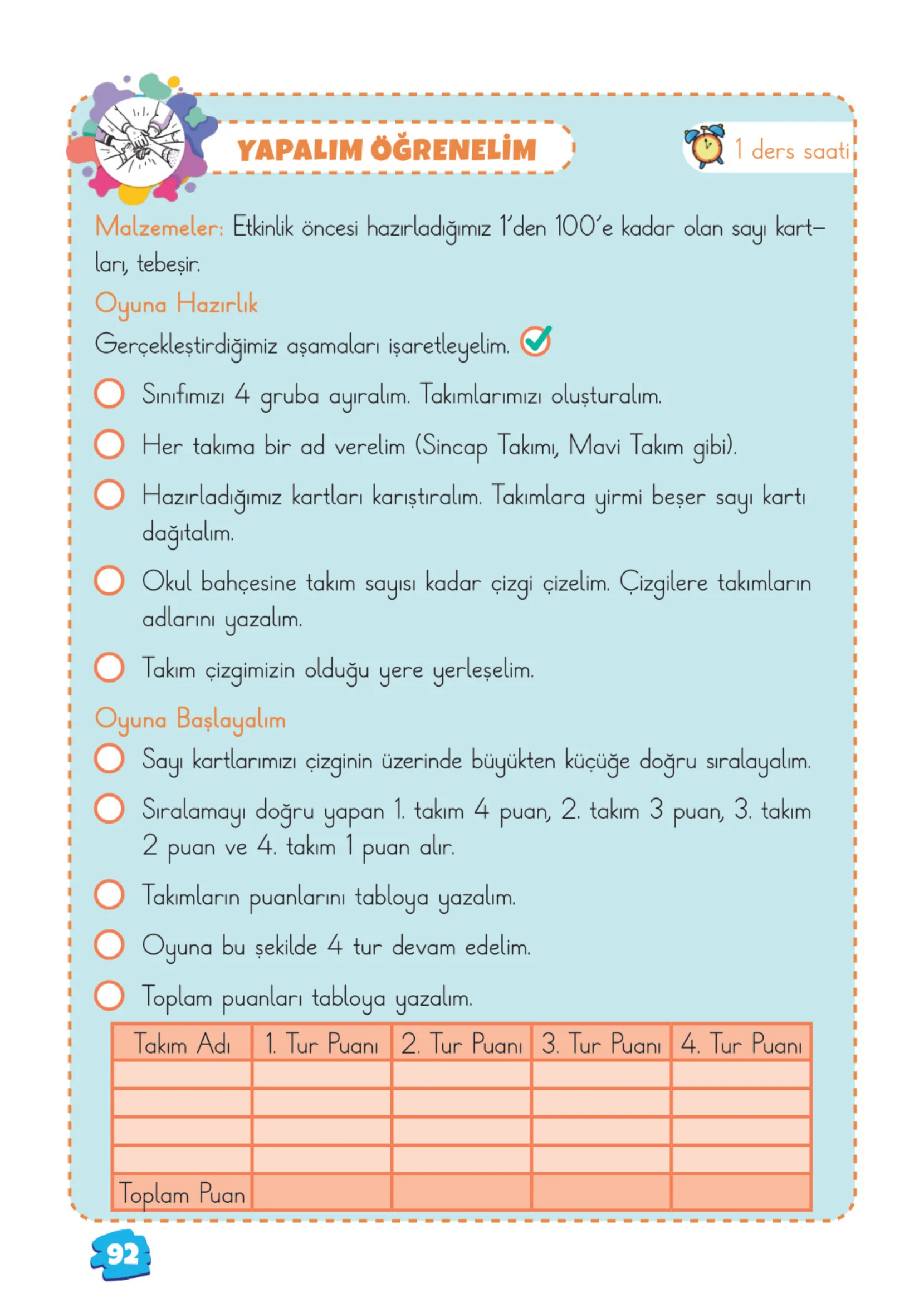 2. Sınıf Matematik Ders Kitabı Cevapları Meb Yayınları 1. Kitap Sayfa 92