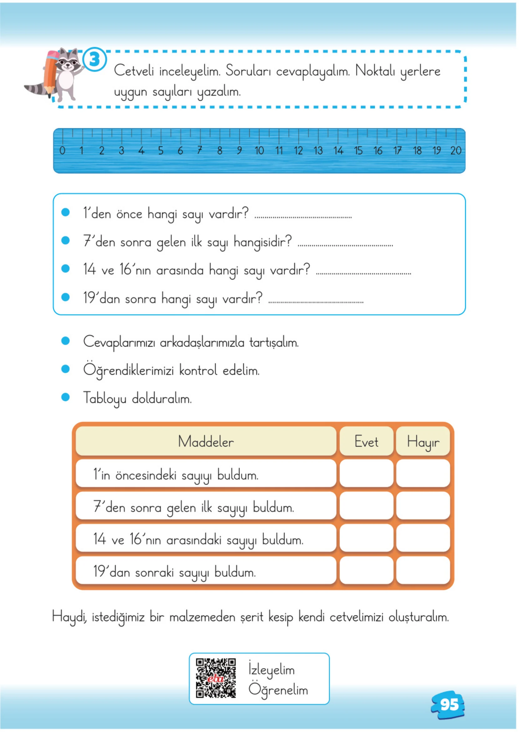 2. Sınıf Matematik Ders Kitabı Cevapları Meb Yayınları 1. Kitap Sayfa 95