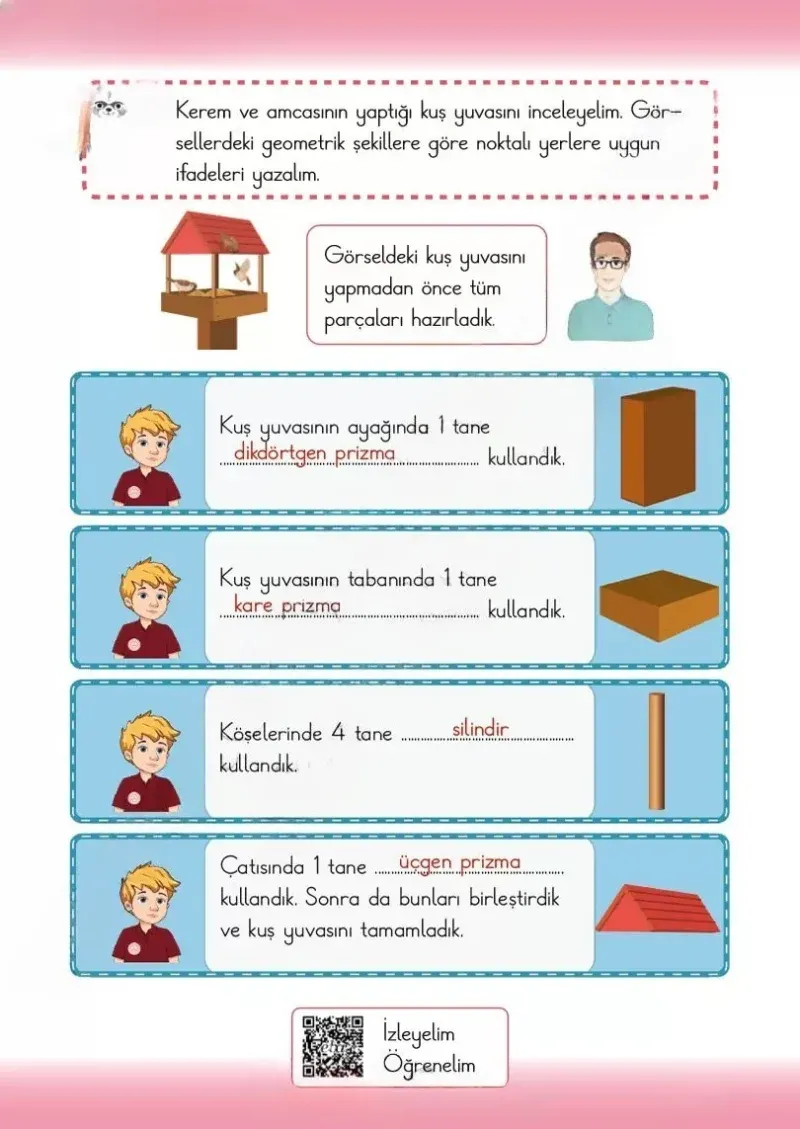 2. Sınıf Matematik Ders Kitabı Cevapları Meb Yayınları 1.Kitap Sayfa 25 Çözüm Görseli